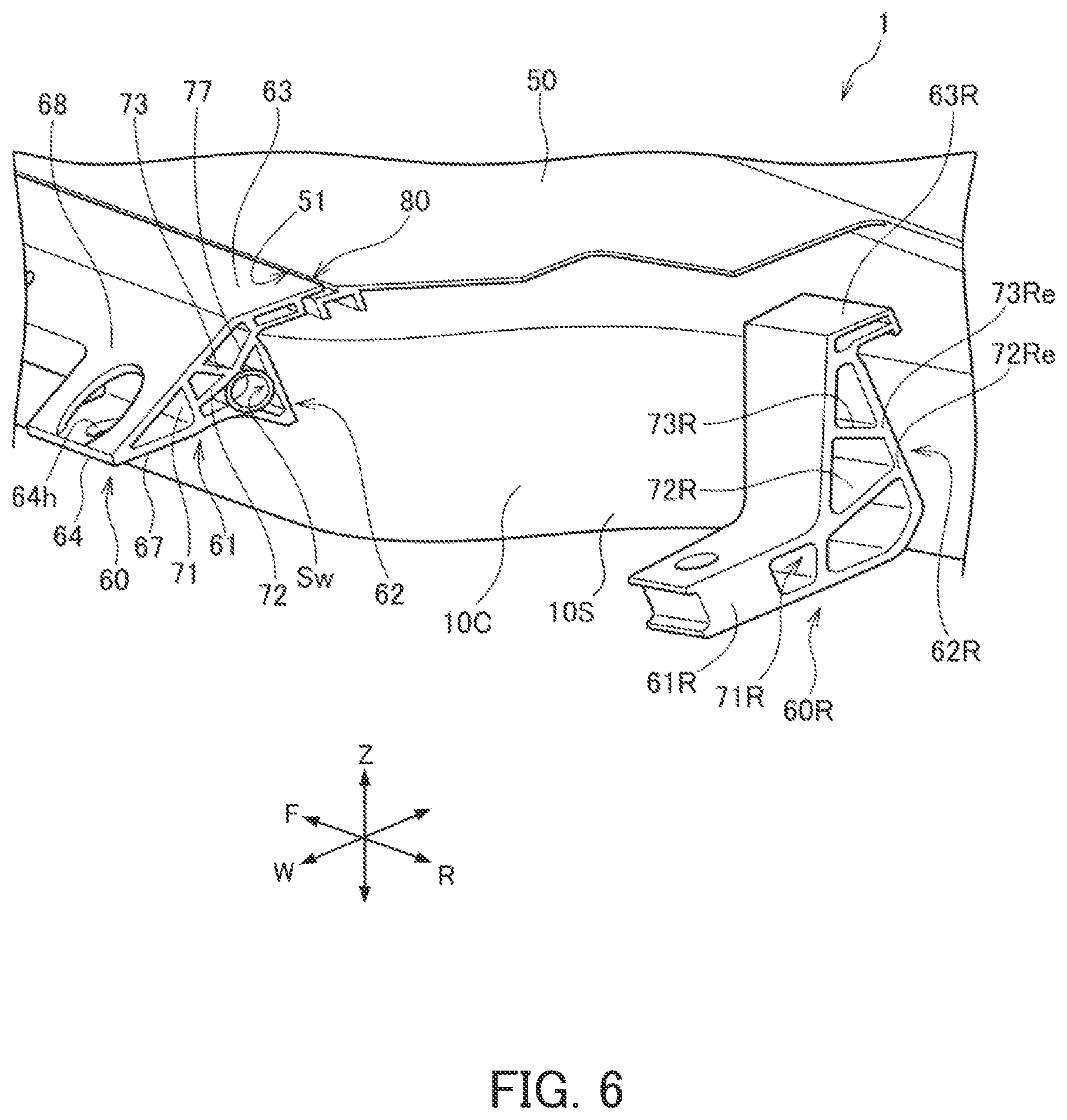 Patent US12496891 Figure 5 – Battery case