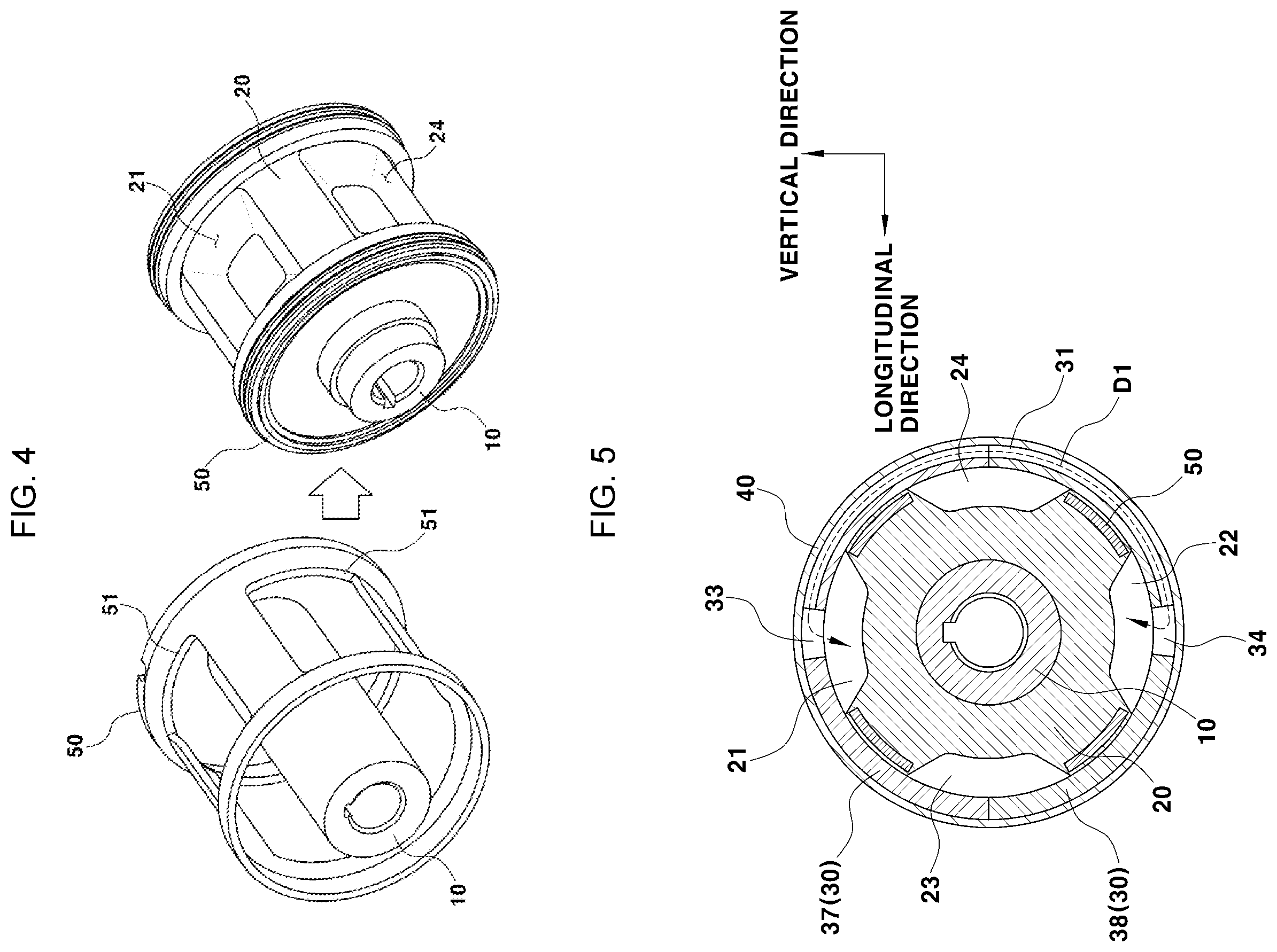 Patent US12496892 Figure 3 – Hydraulic mount for vehicle