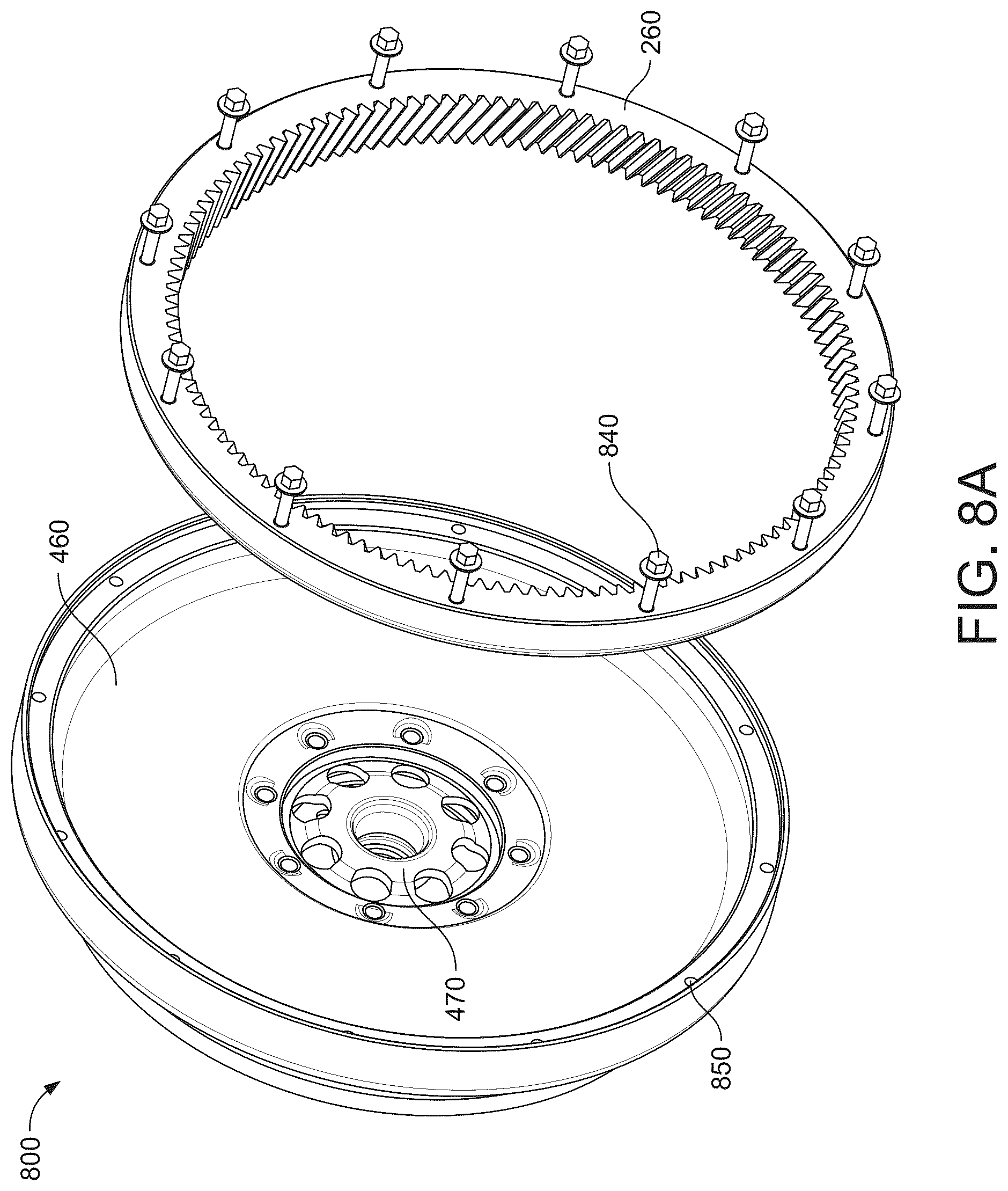 Patent US12496893 Figure 7 – Coupling arrangement for a generator set