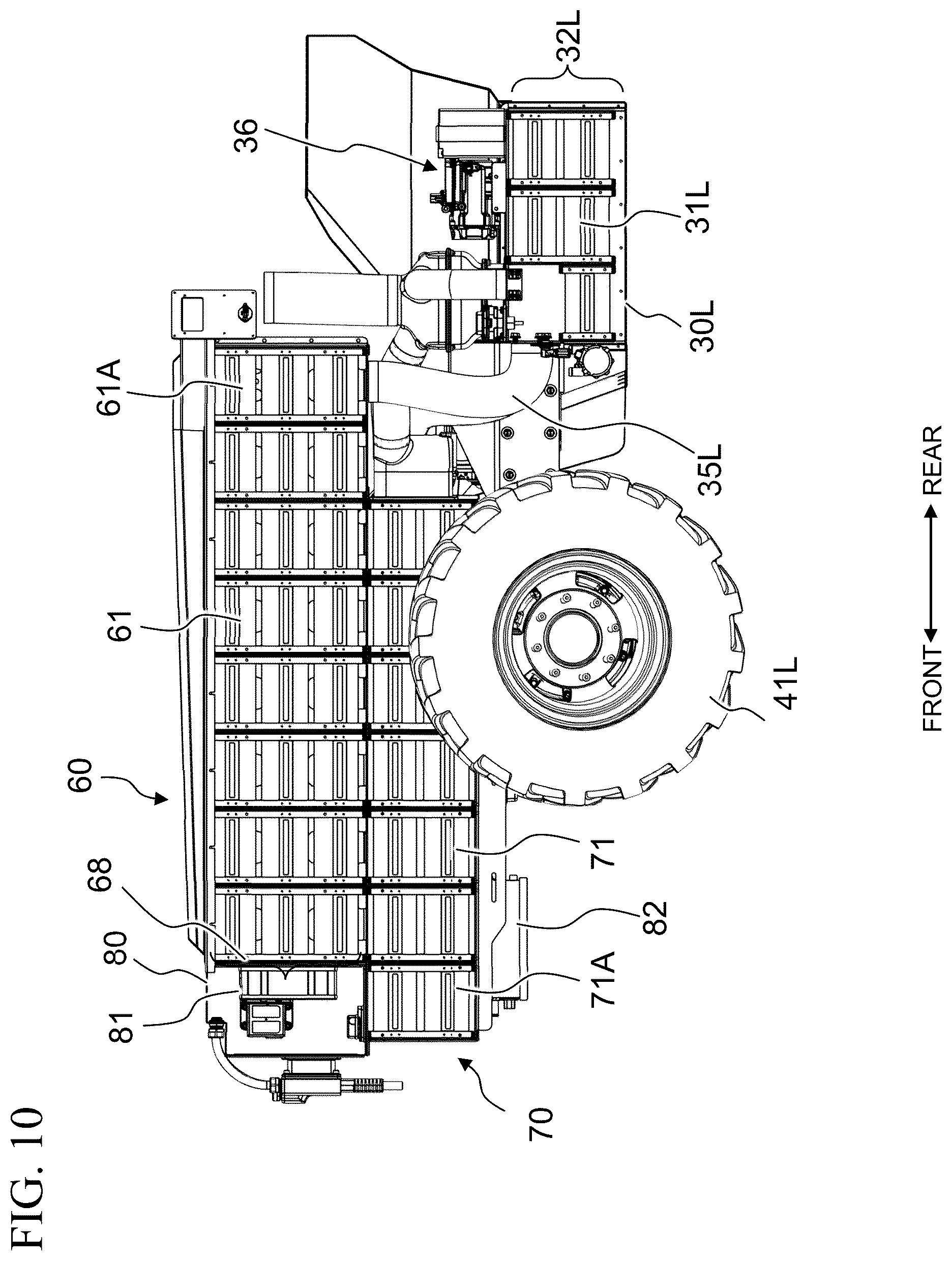 Patent US12496895 Figure 10 – Liquid cooling system for an electric vehicle