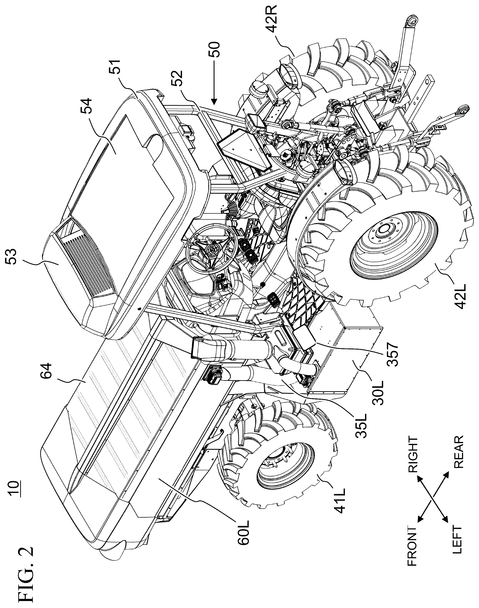 Patent US12496896 Figure 2 – Liquid cooling system for an electric vehicle