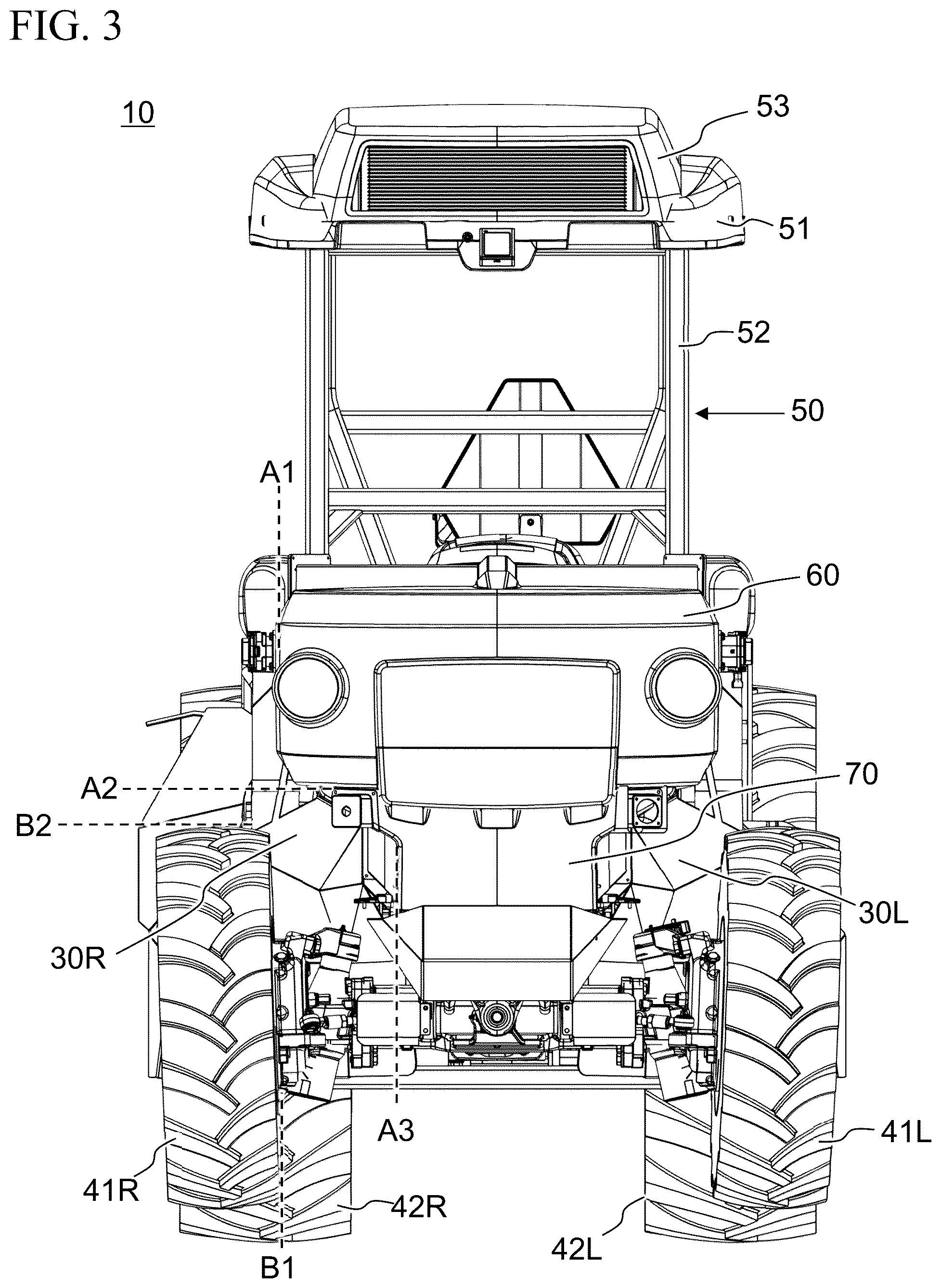 Patent US12496896 Figure 3 – Liquid cooling system for an electric vehicle