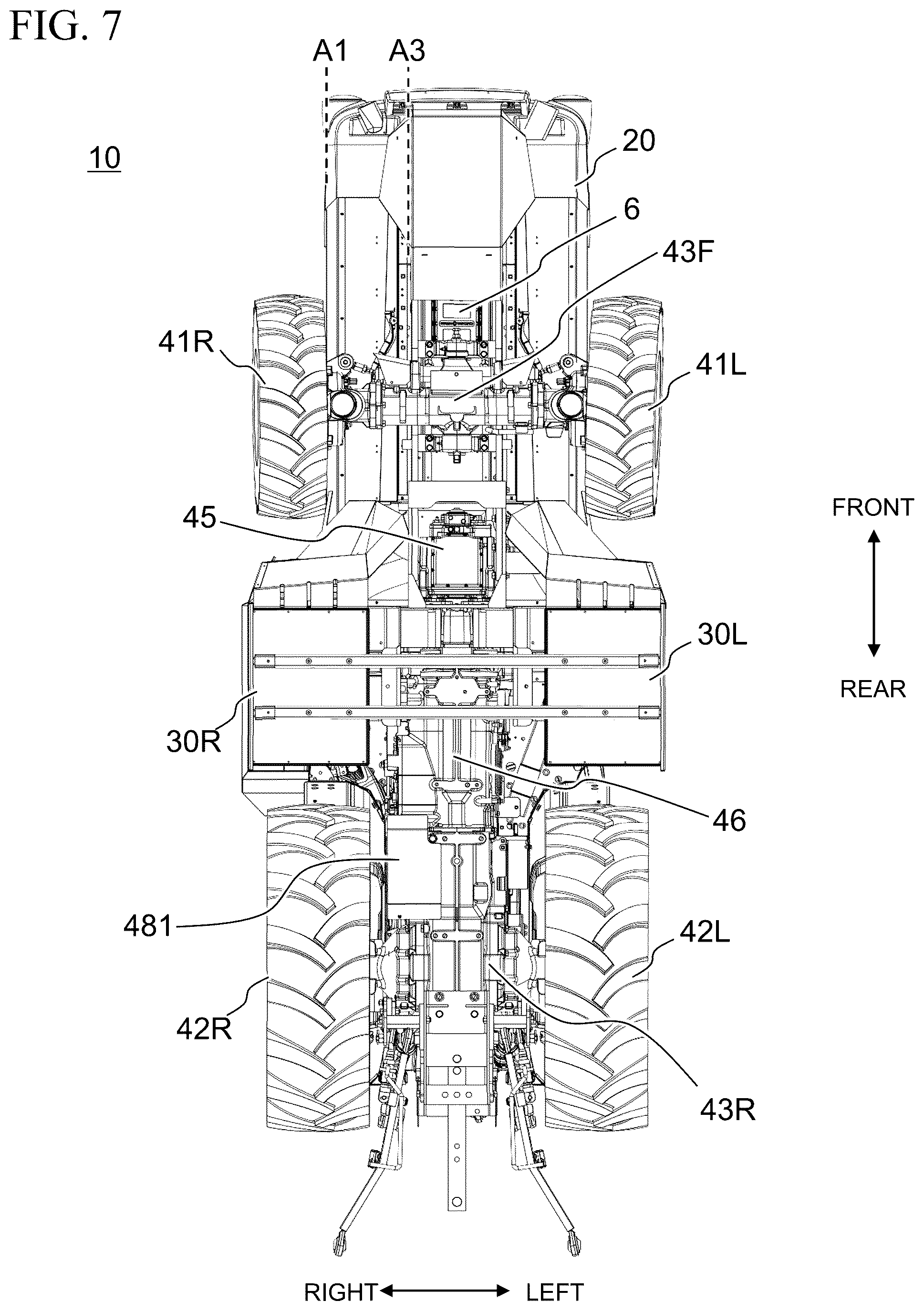Patent US12496896 Figure 7 – Liquid cooling system for an electric vehicle