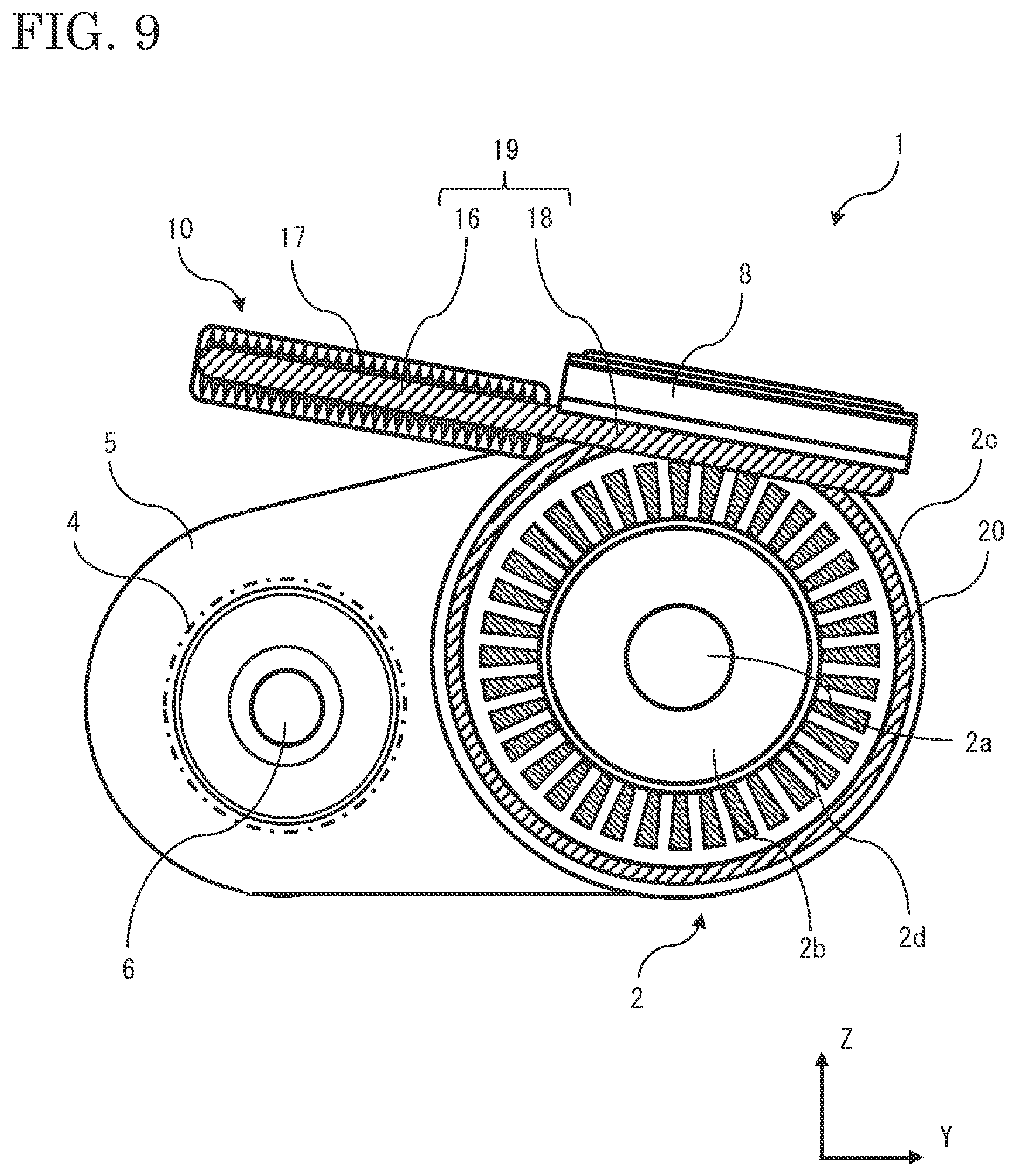 Patent US12496897 Figure 9 – Electric vehicle driving device