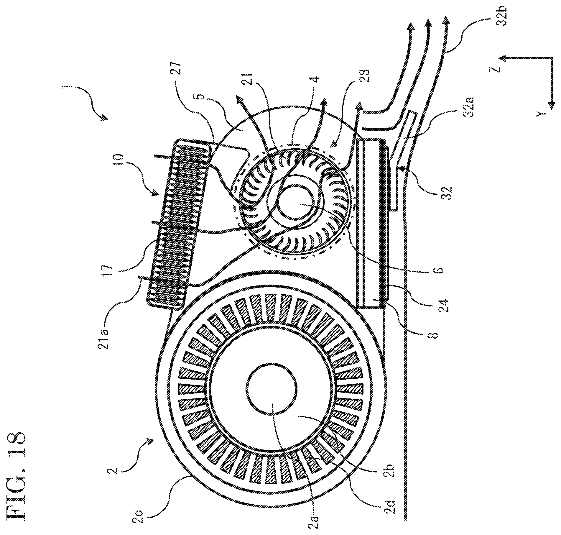 Patent US12496897 Figure 18 – Electric vehicle driving device