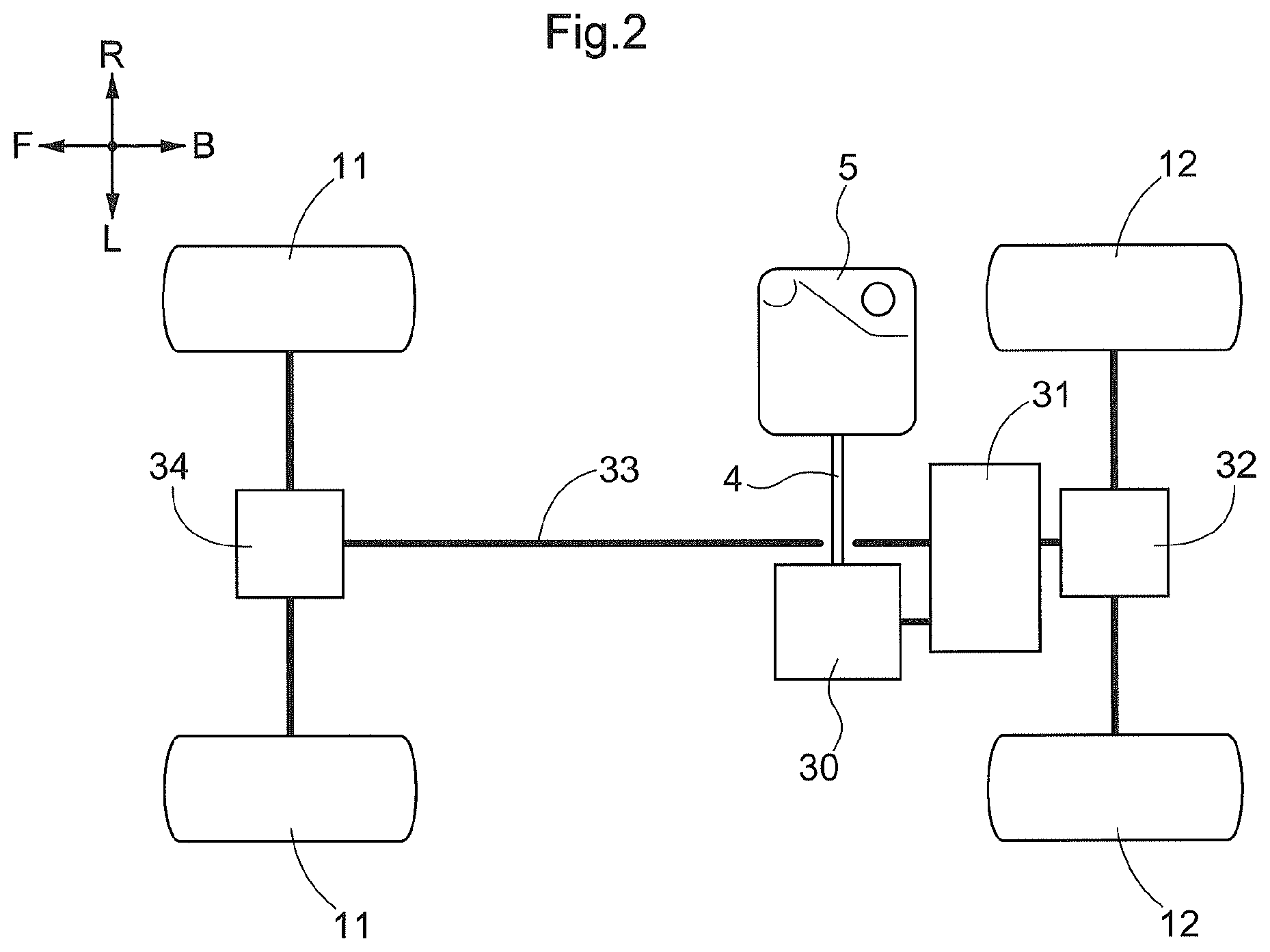 Patent US12496900 Figure 2 – In-vehicle fuel tank device and utility vehicle