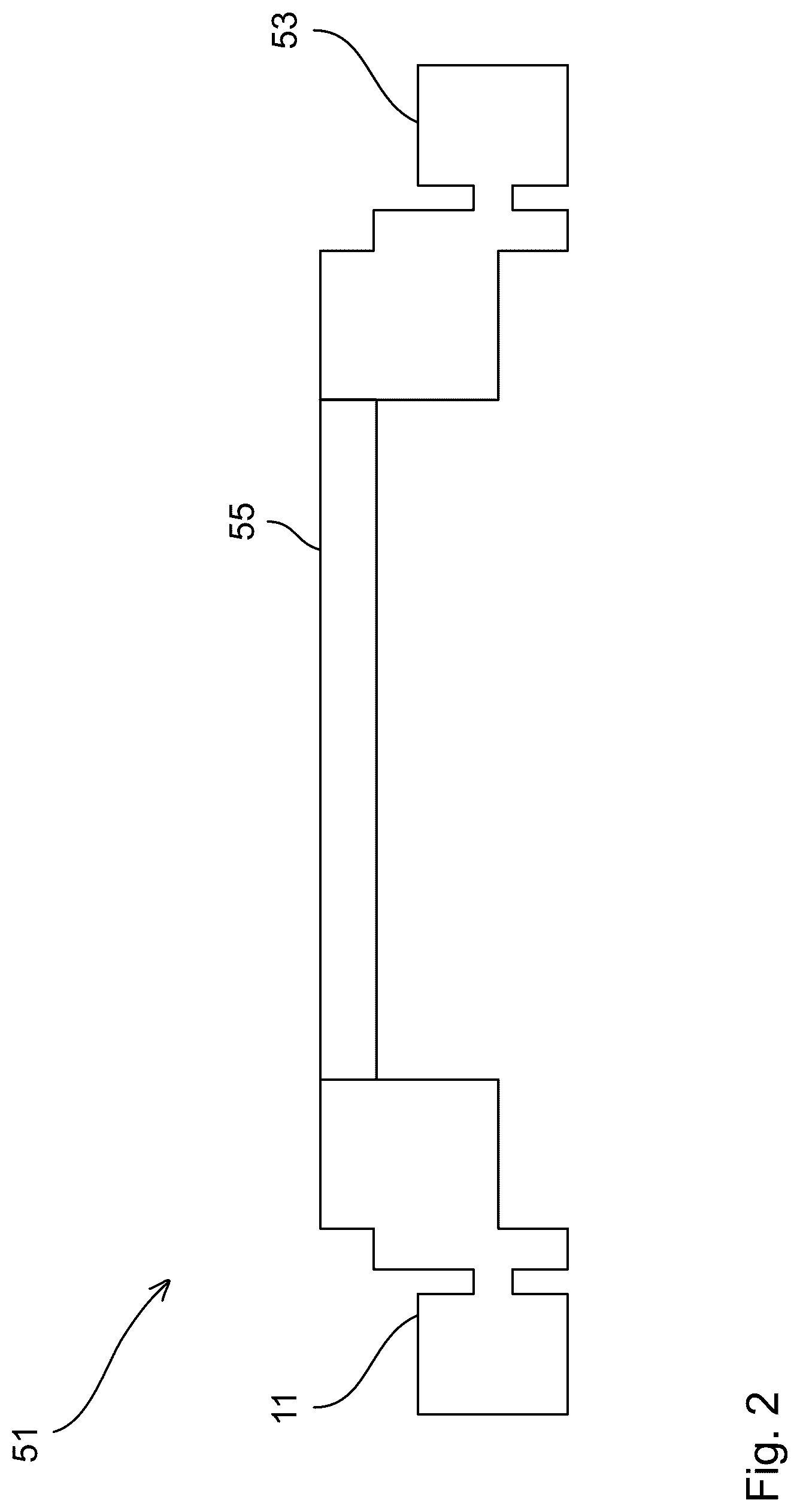 Patent US12496901 Figure 2 – Wheel side with offset gear and separate lubrication spaces