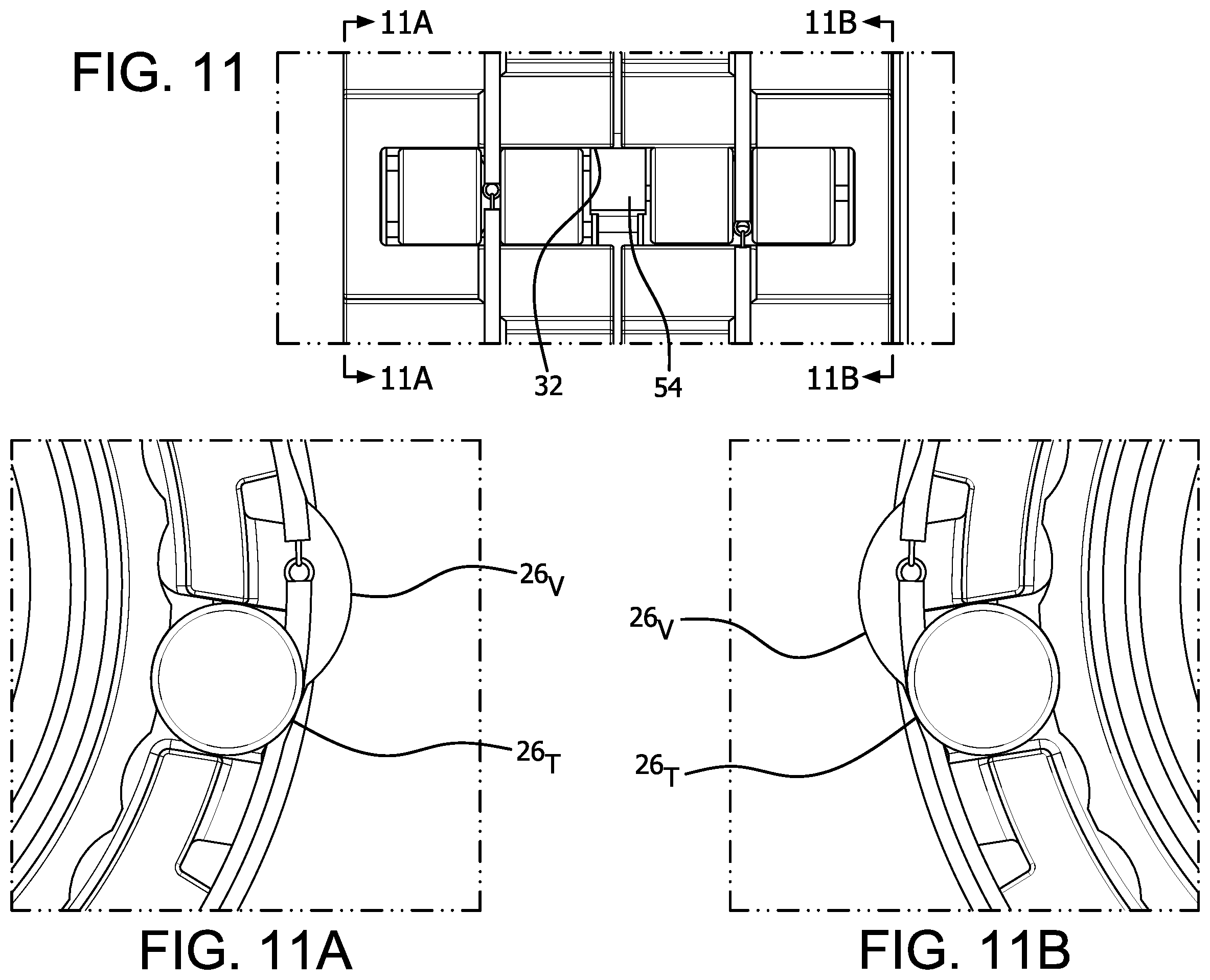 Patent US12496902 Figure 12 – Positive drive differential with pinion disconnect