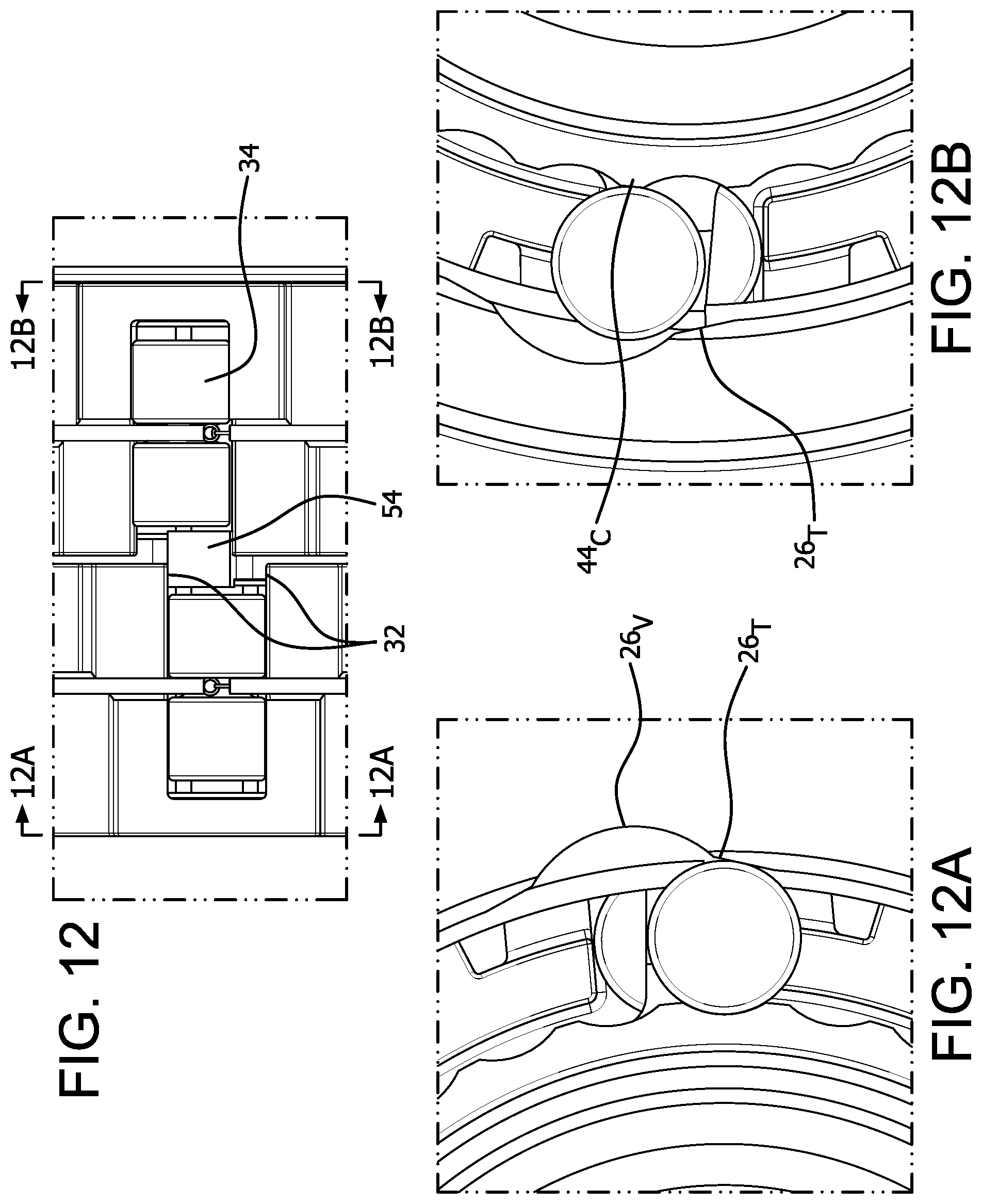 Patent US12496902 Figure 13 – Positive drive differential with pinion disconnect