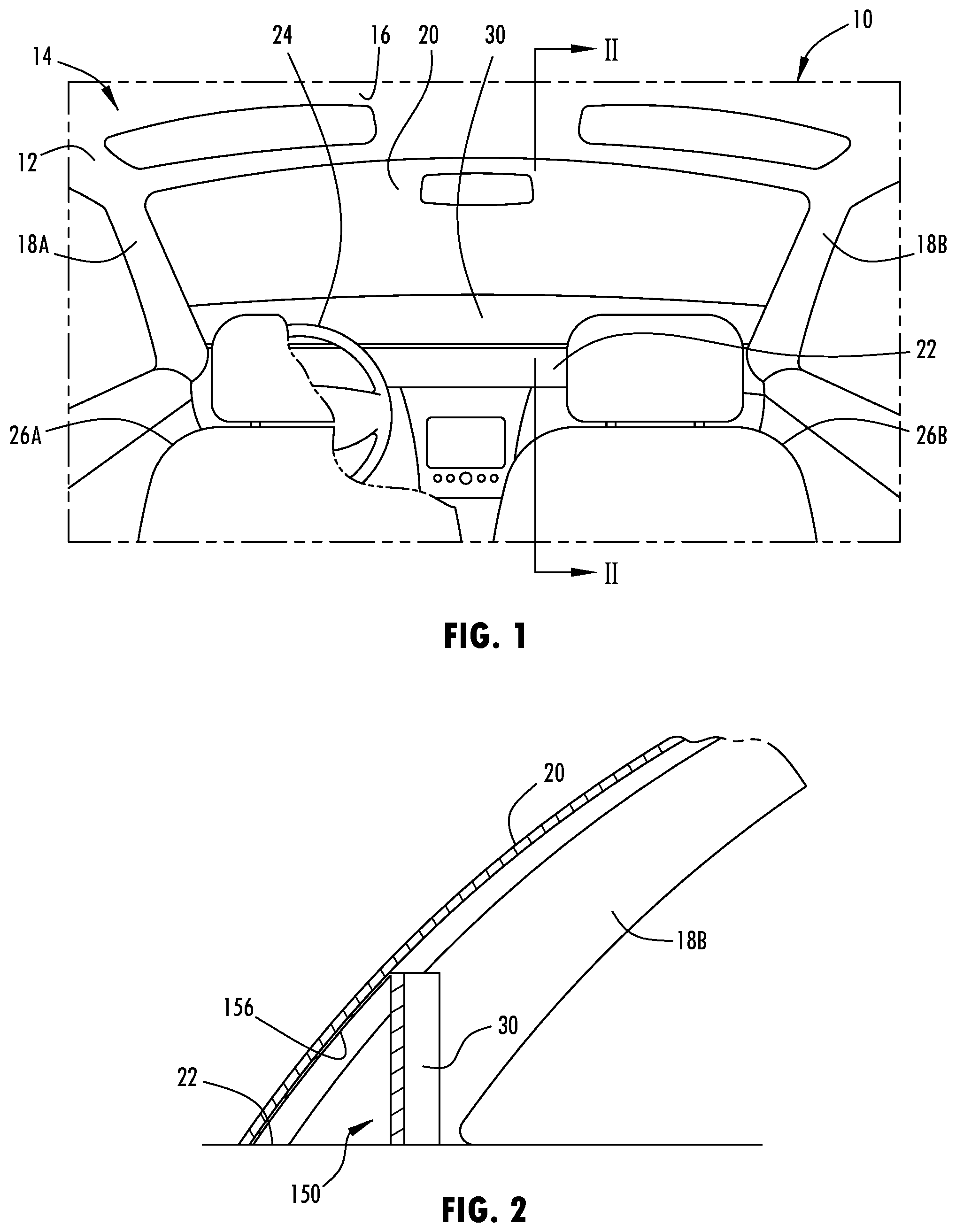 Patent US12496905 — Vehicle display — Figure 1