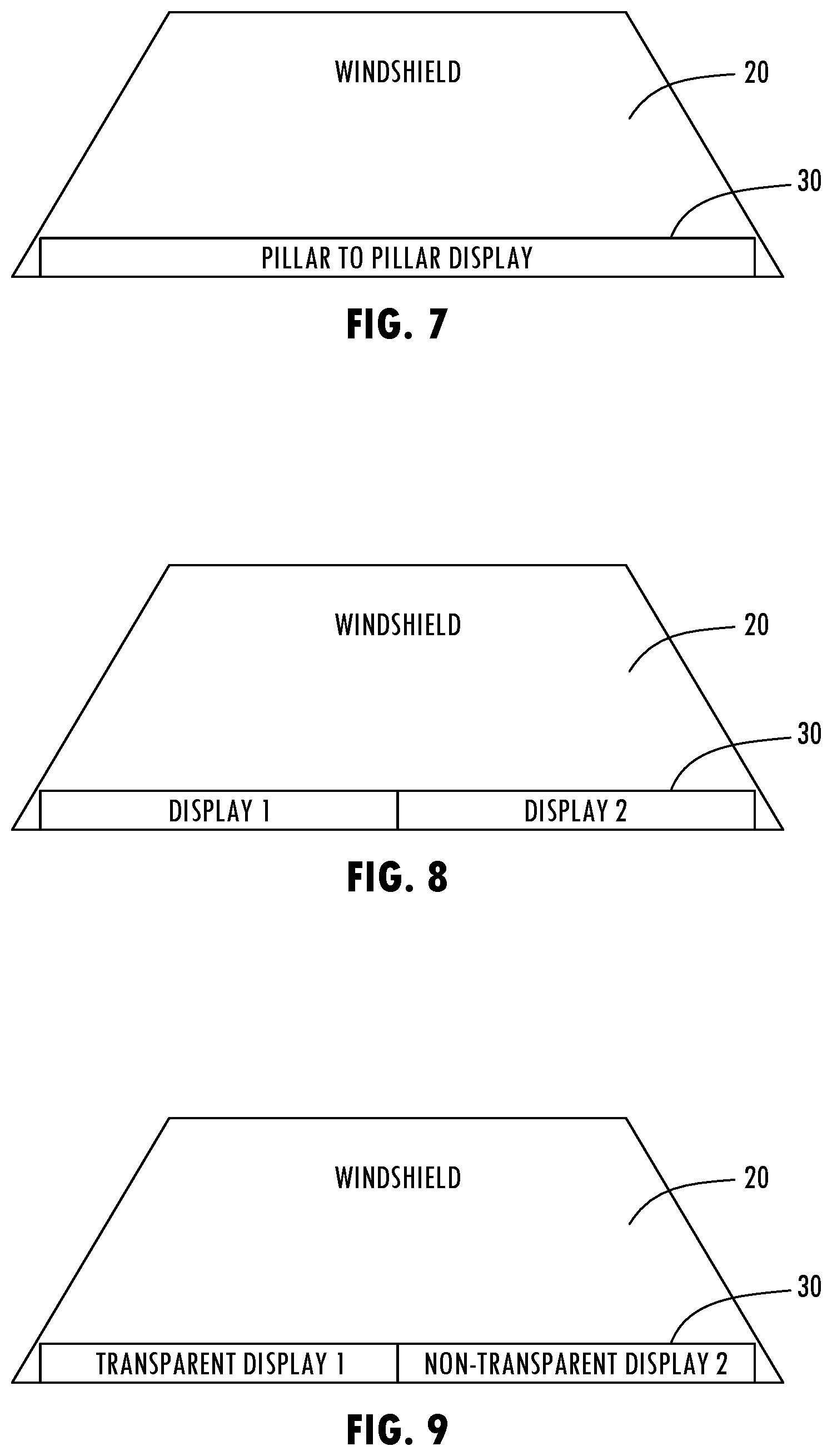 Patent US12496905 Figure 5 – Vehicle display