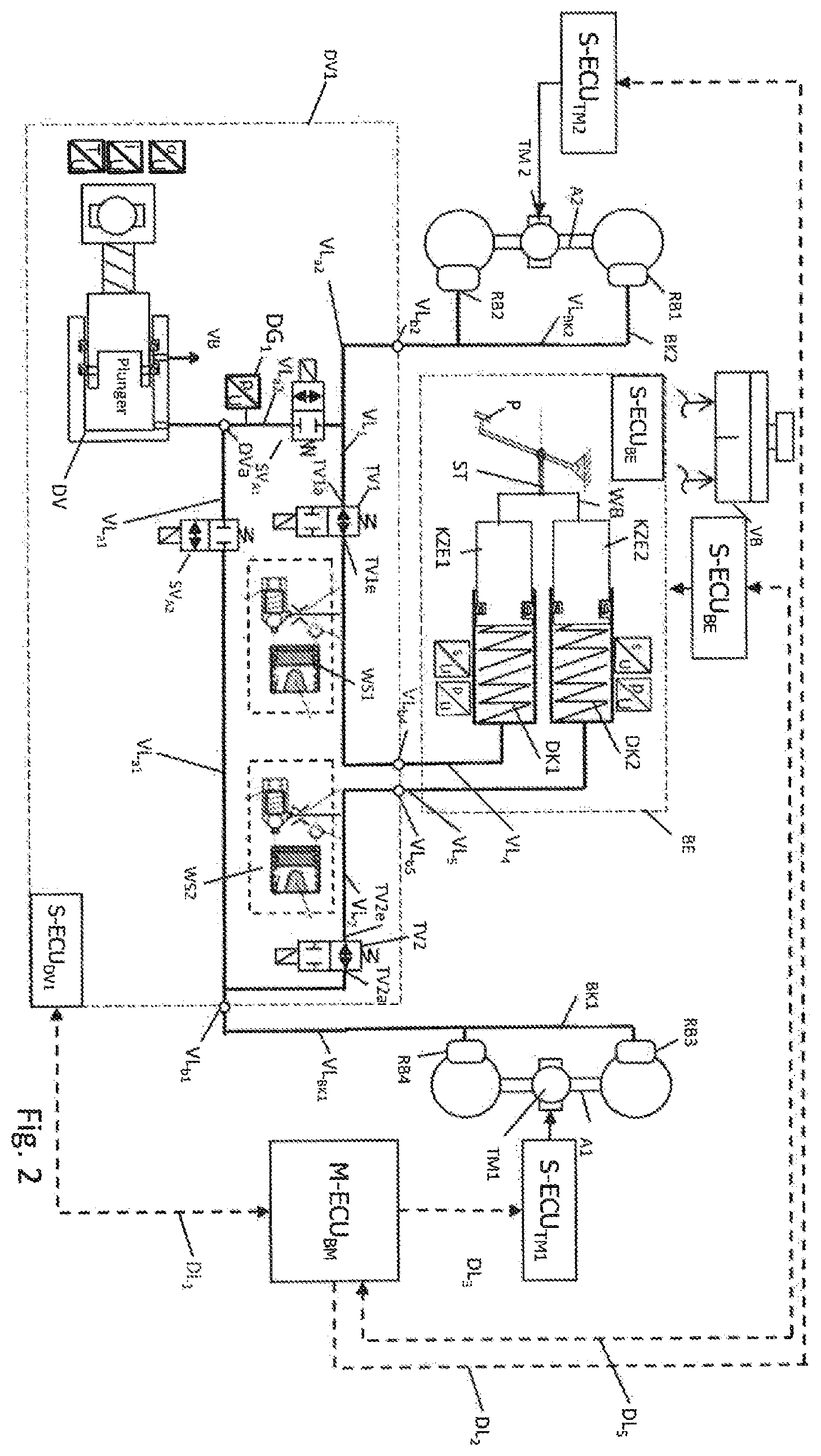 Patent US12496908 Figure 4 – Braking device, in particular for electrically driven motor vehicles