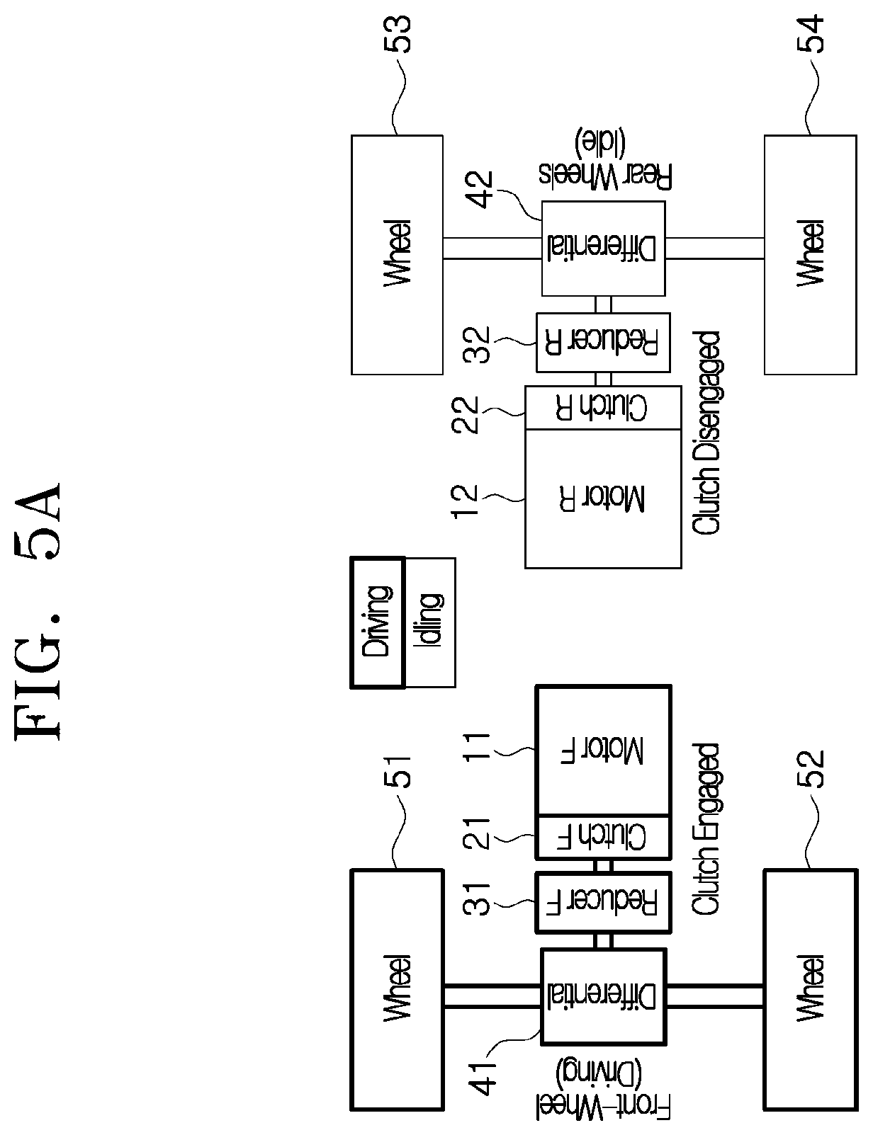 Patent US12496911 Figure 6 – Electric vehicle control device and method using difference in motor reduction ratio
