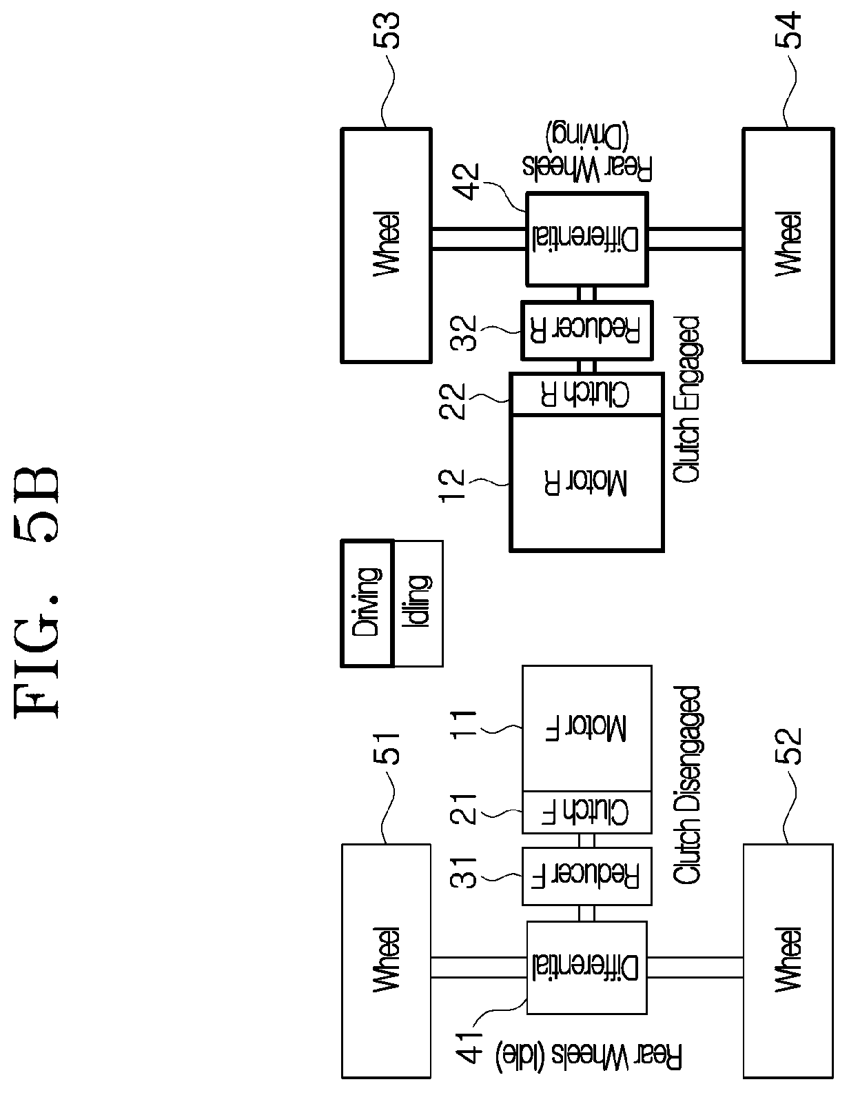 Patent US12496911 Figure 7 – Electric vehicle control device and method using difference in motor reduction ratio