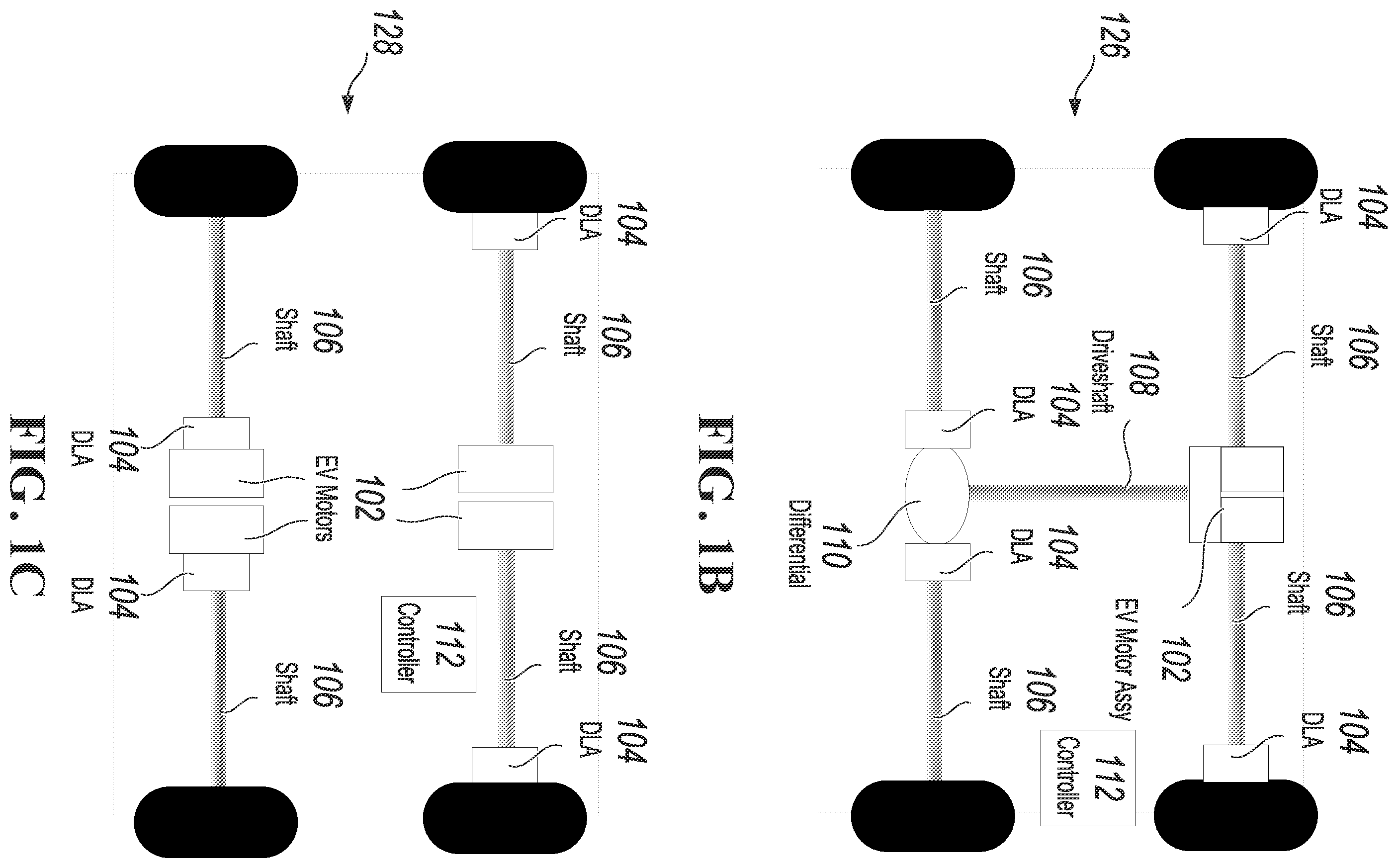 Patent US12496912 Figure 2 – Electric vehicle four-wheel drive shifting control