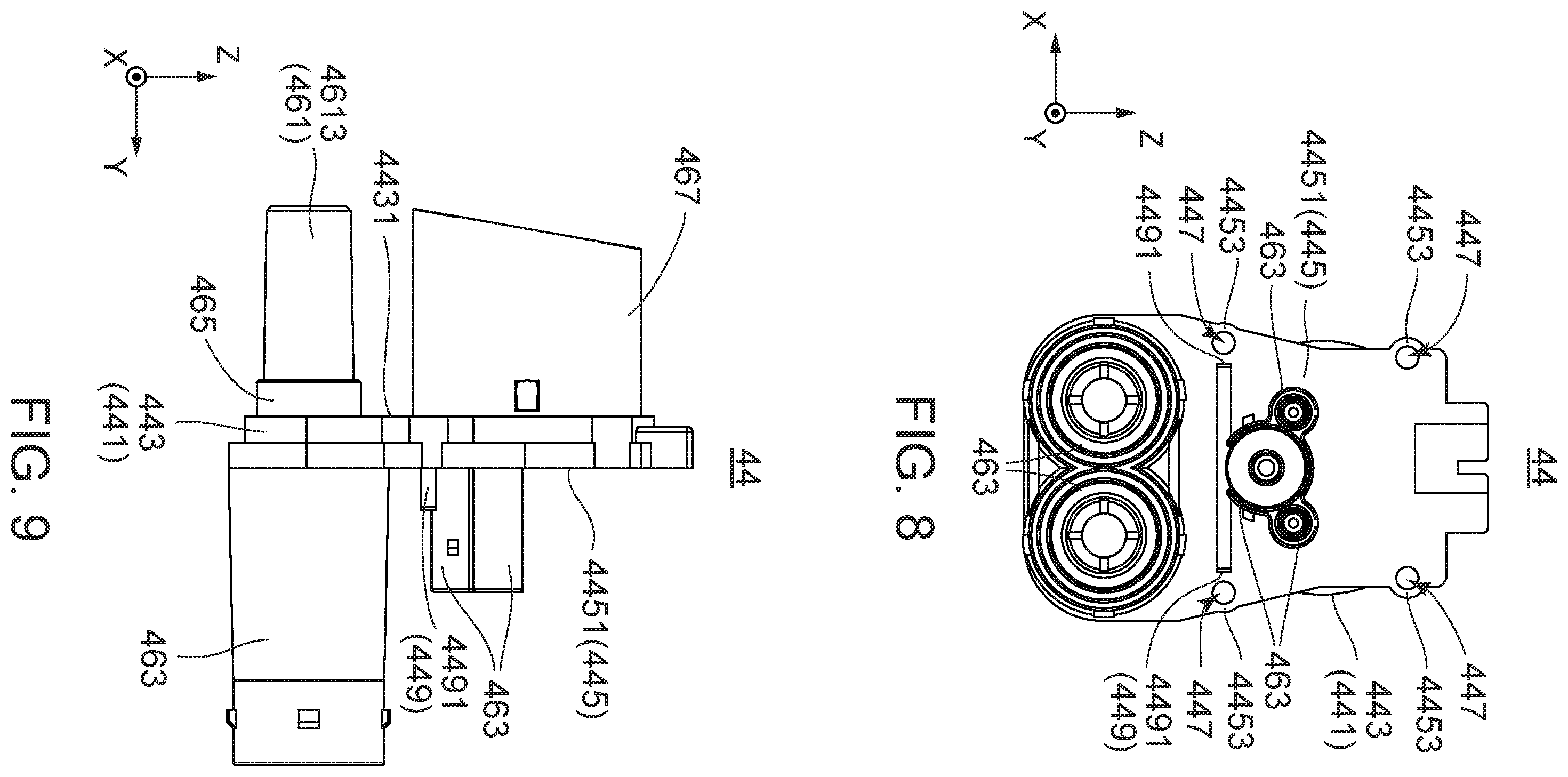 Patent US12496918 Figure 6 – Charging connector