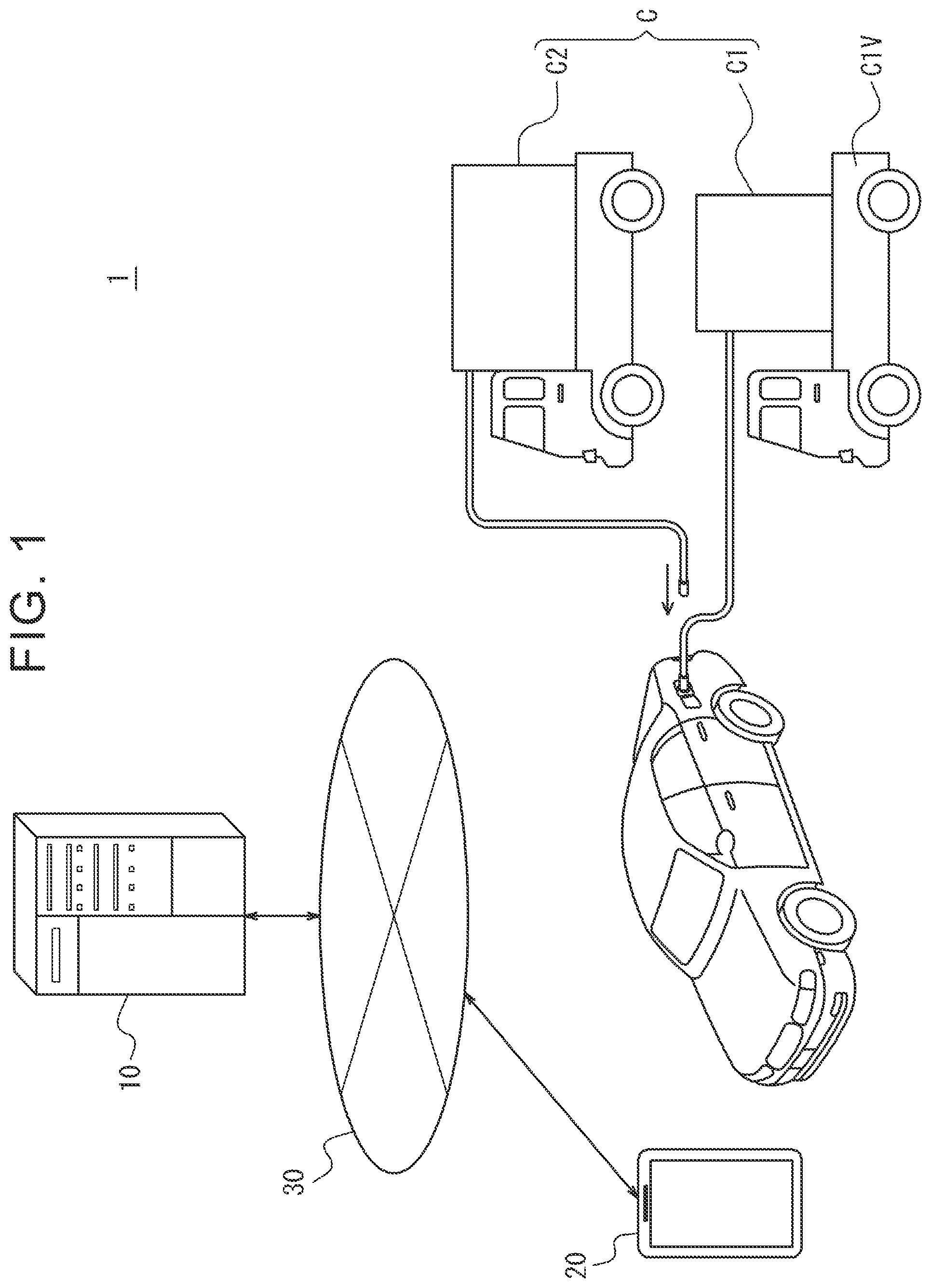 Patent US12496925 Figure 1 – Method of providing power charging services to a vehicle