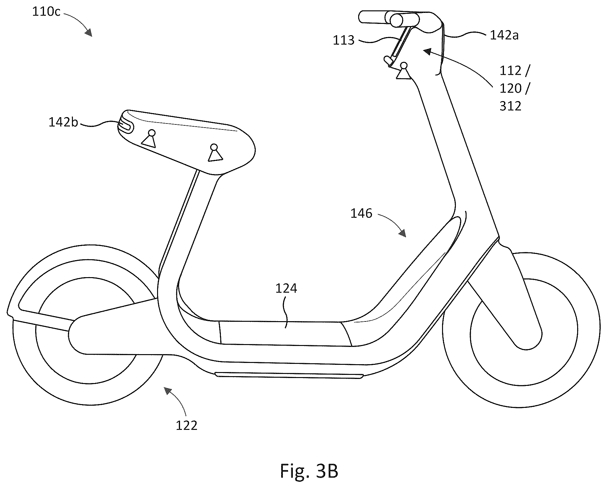 Patent US12496928 Figure 4 – Wheel movement trigger for battery wake-up systems and methods
