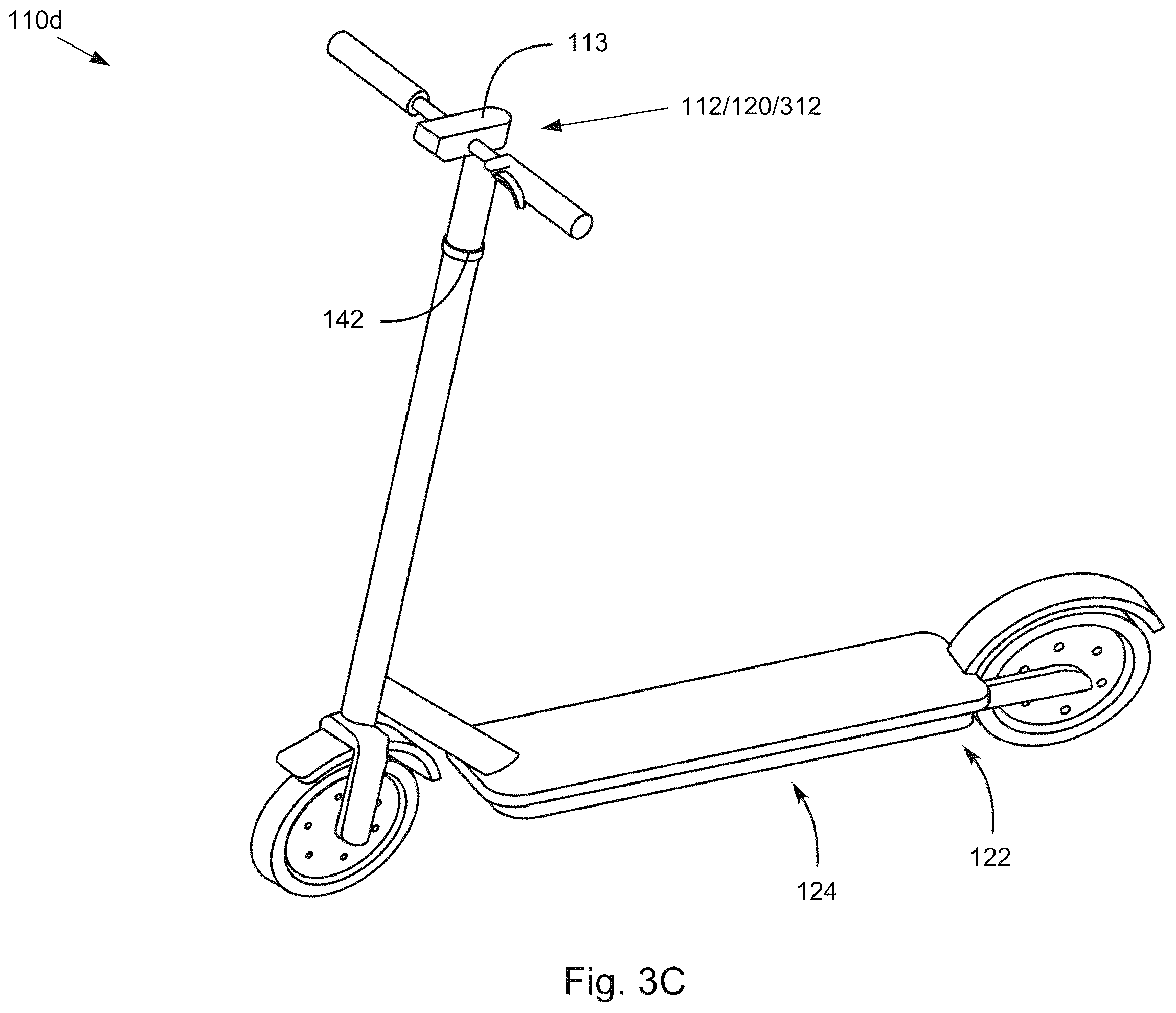 Patent US12496928 Figure 5 – Wheel movement trigger for battery wake-up systems and methods