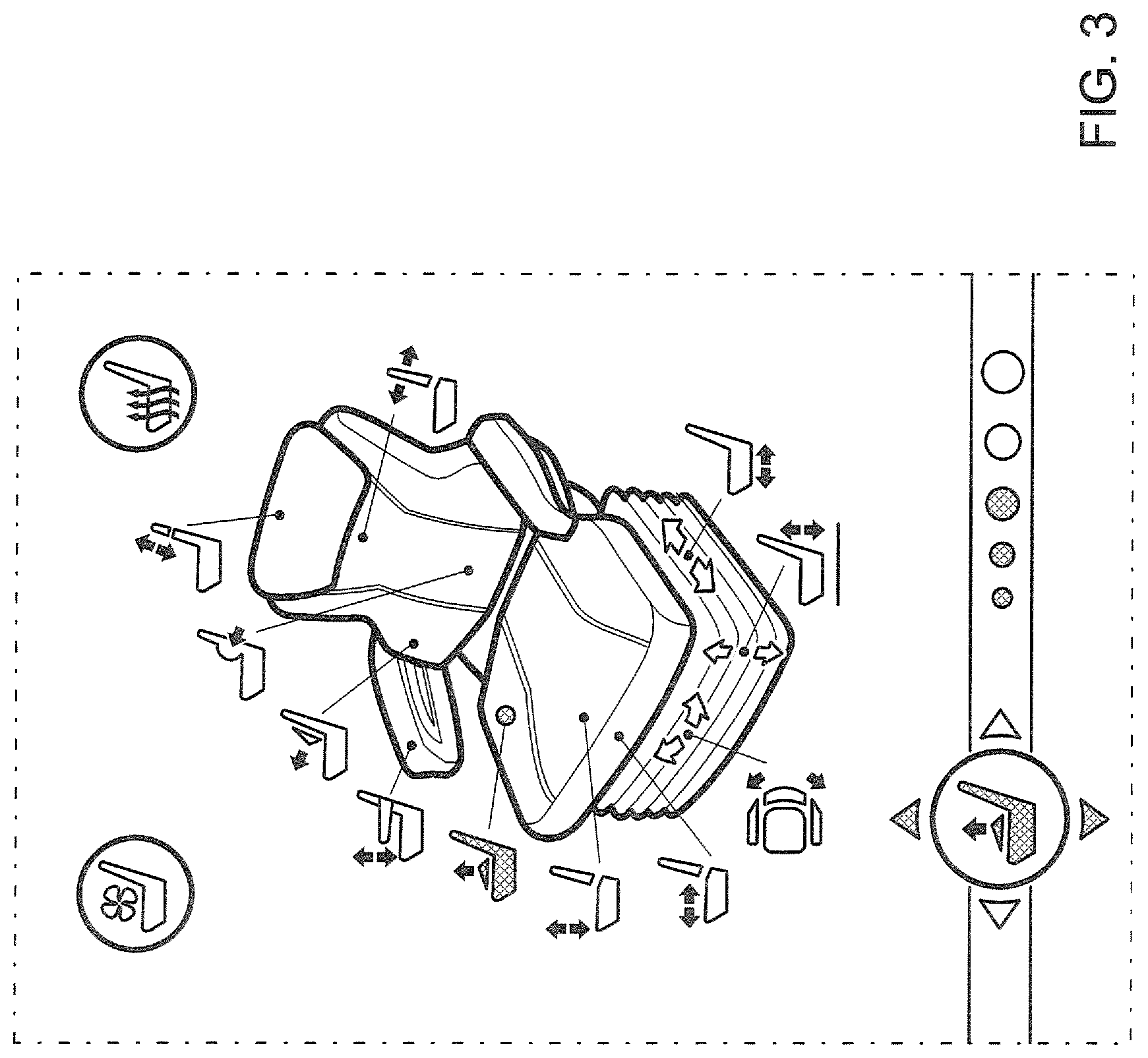 Patent US12496936 Figure 3 – Vehicle seat positioning system