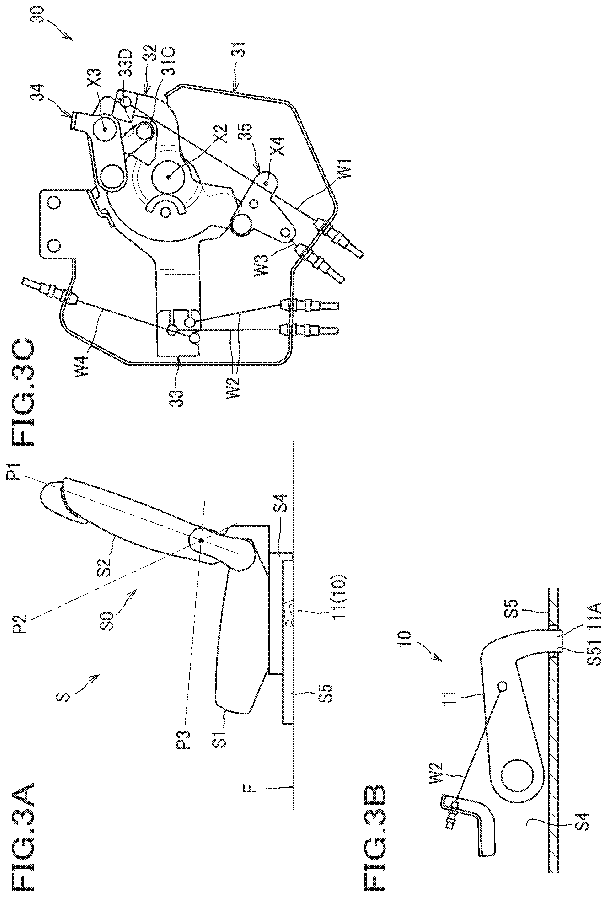 Patent US12496938 Figure 3 – Vehicle seat