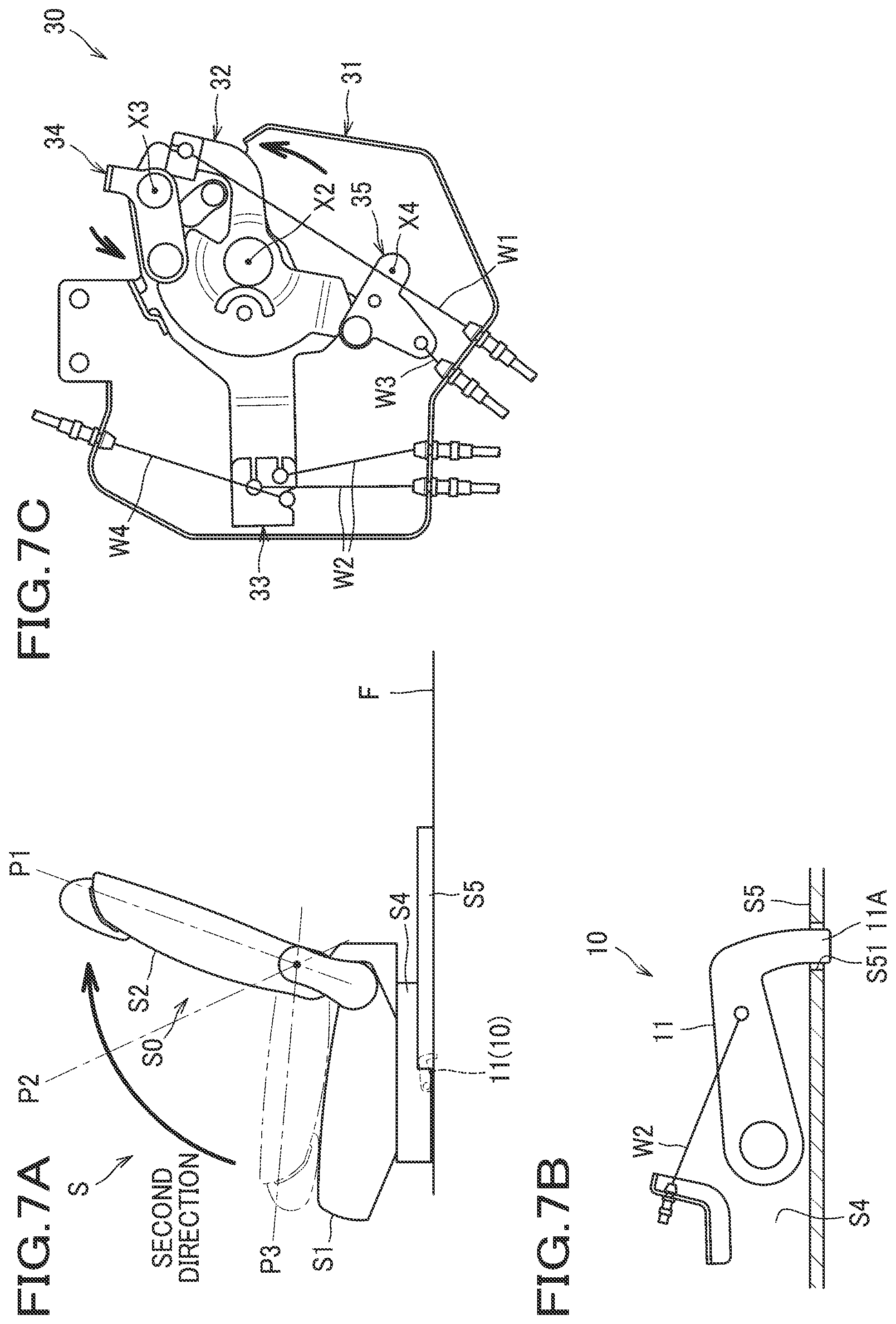 Patent US12496938 Figure 7 – Vehicle seat