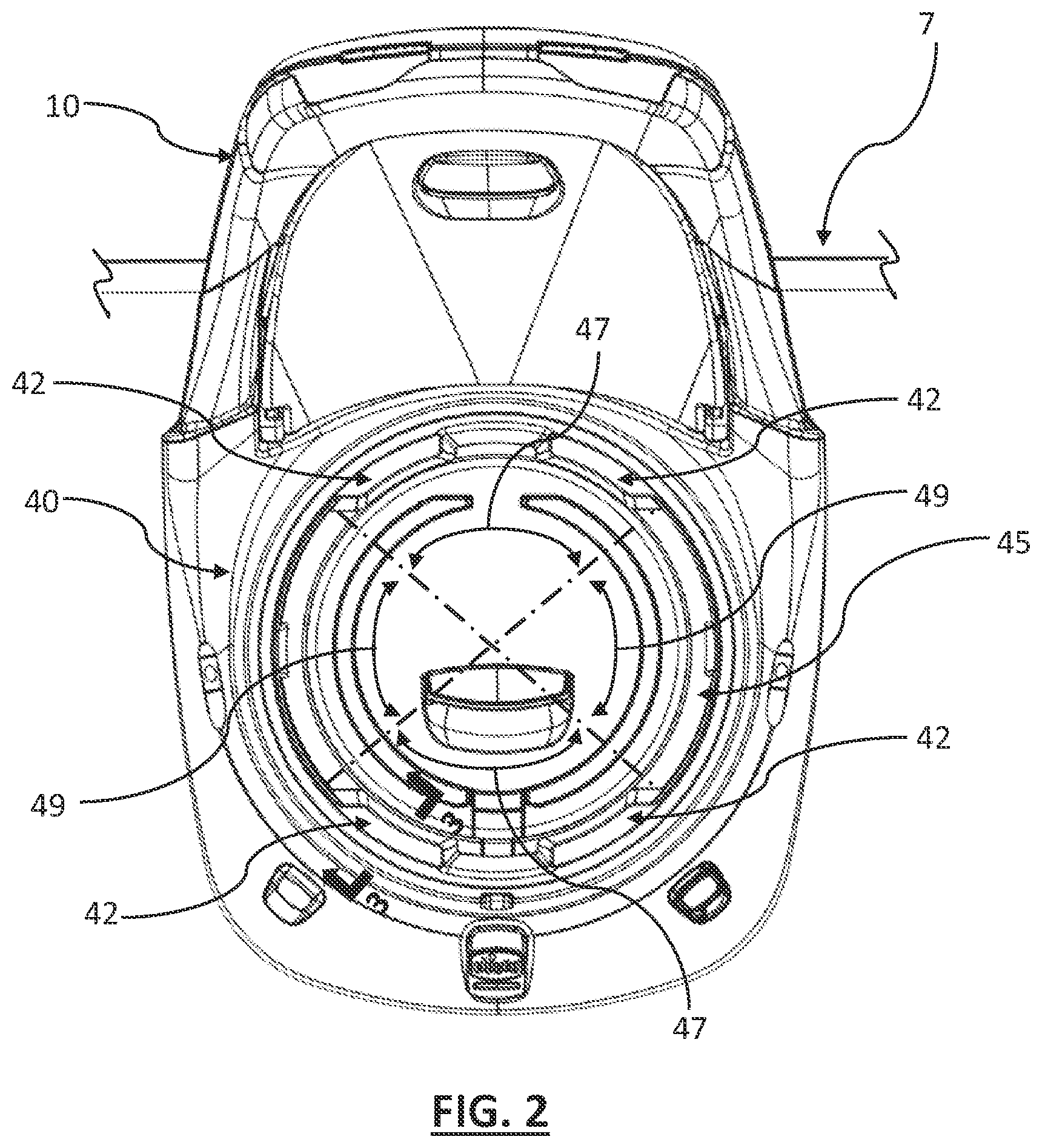 Patent US12496941 Figure 2 – Keyed release of secondary locking mechanism