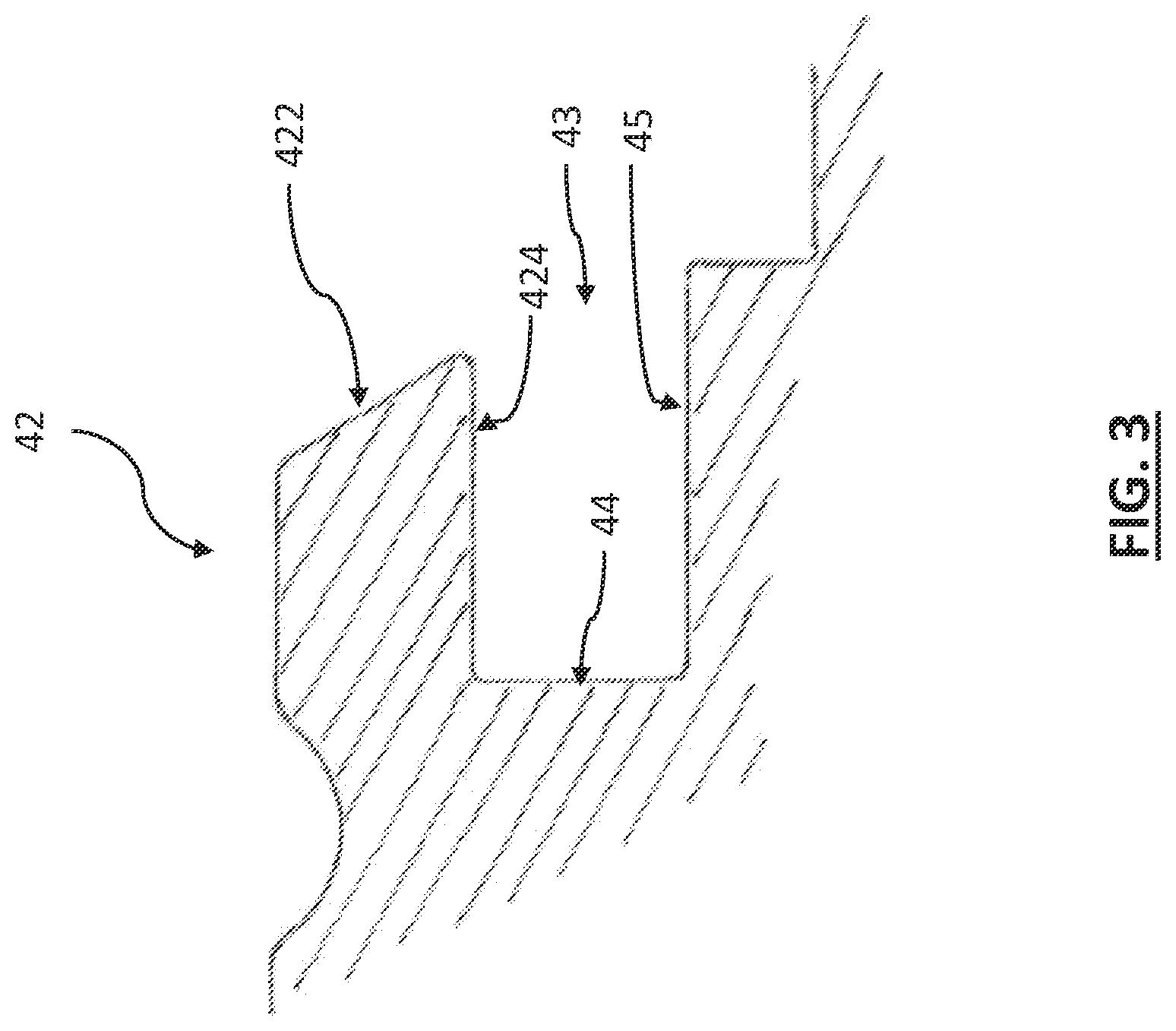 Patent US12496941 Figure 3 – Keyed release of secondary locking mechanism