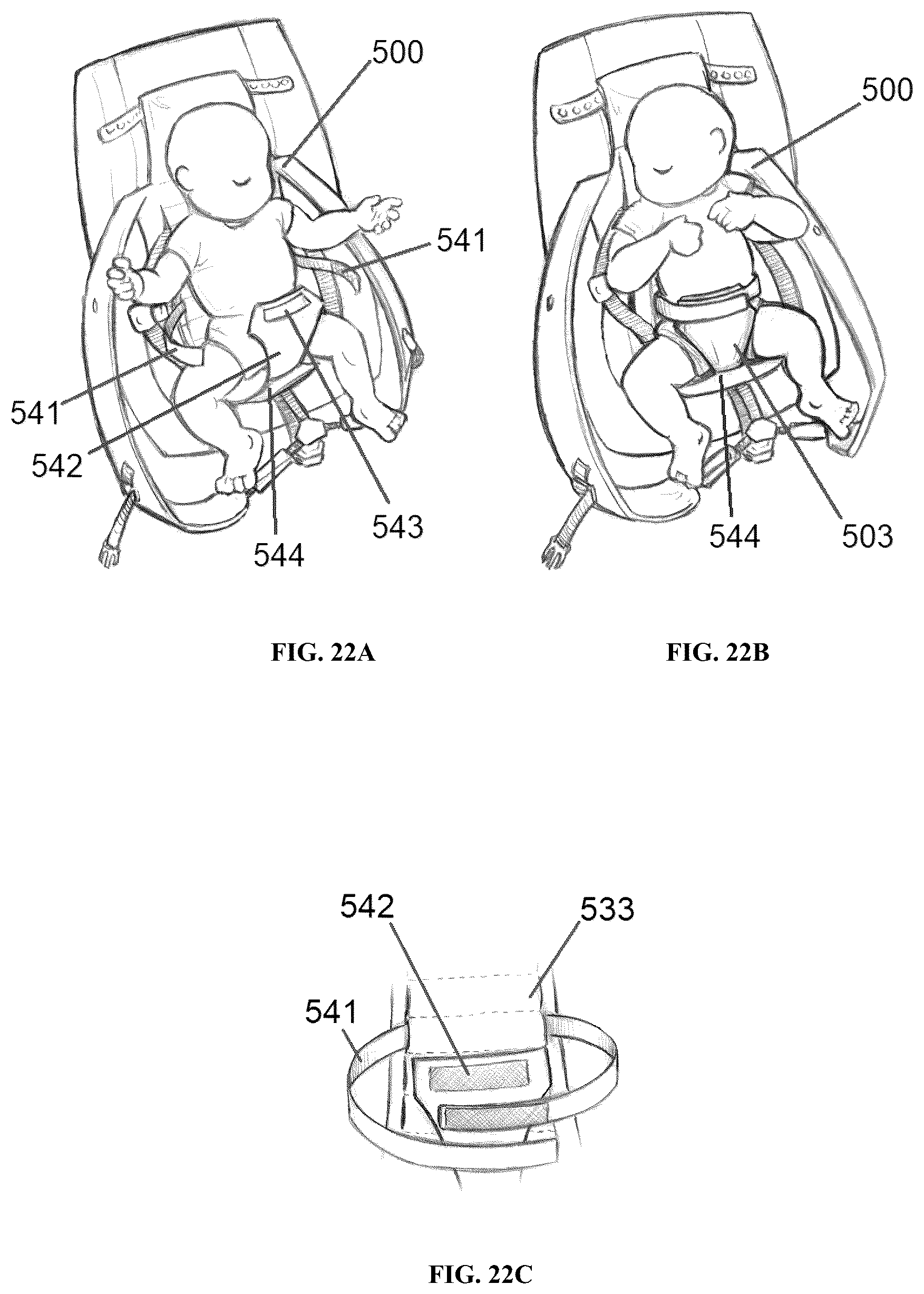 Patent US12496942 Figure 17 – Baby carrier