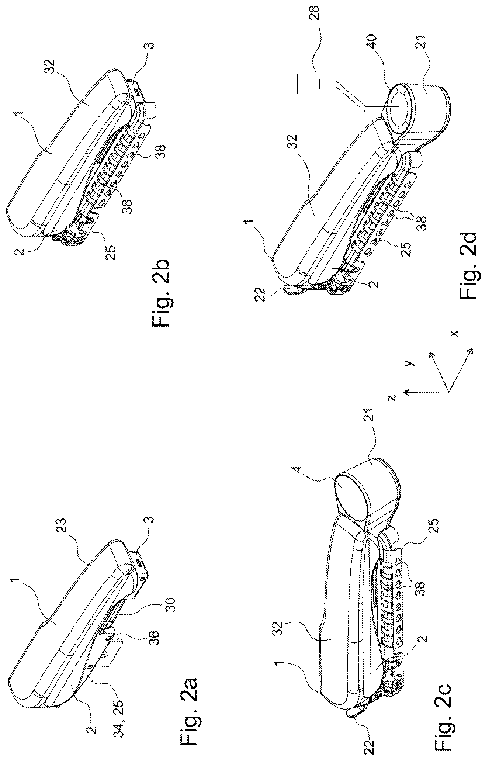 Patent US12496948 Figure 2 – Armrest element
