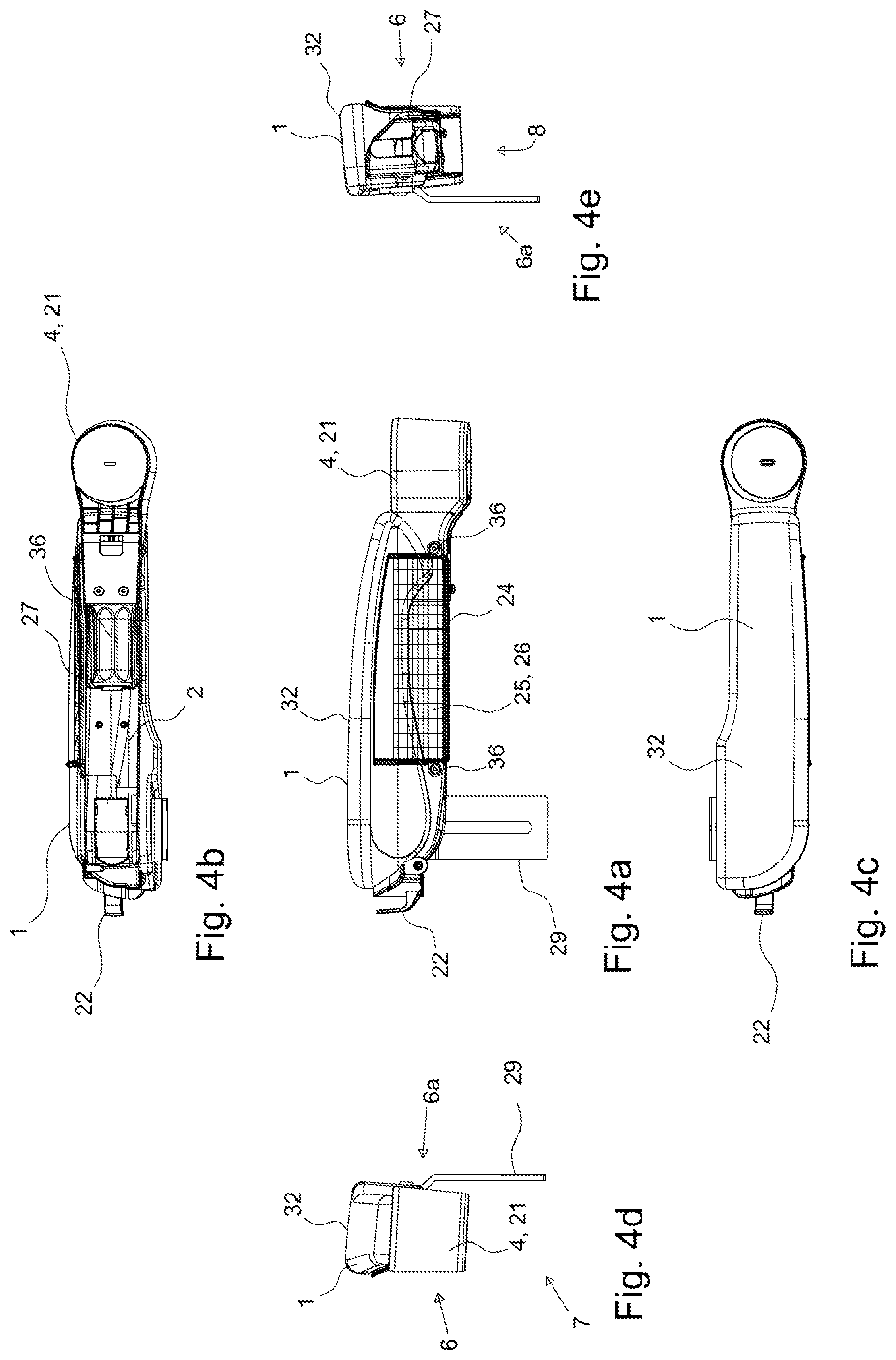 Patent US12496948 Figure 4 – Armrest element