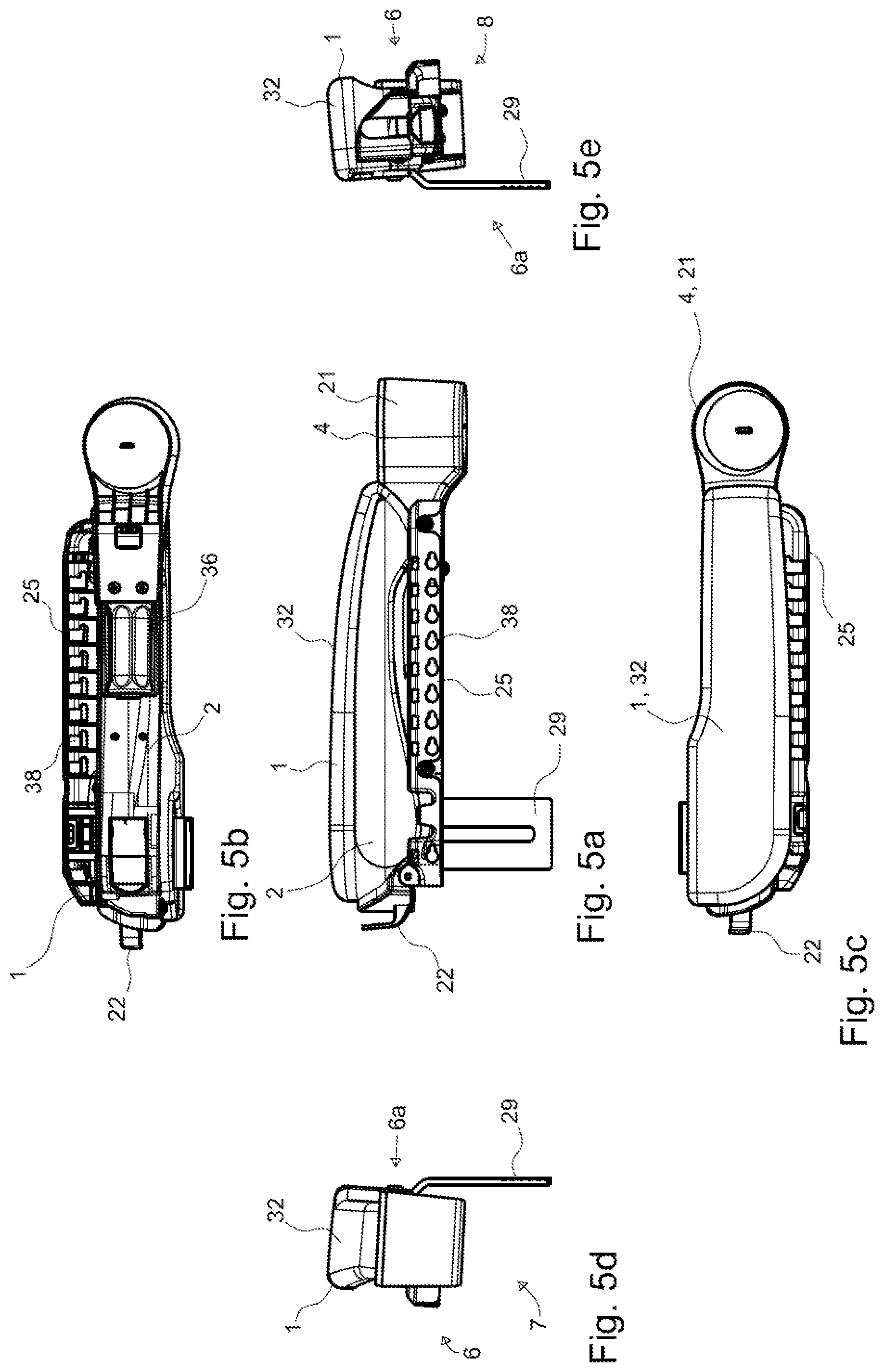 Patent US12496948 Figure 5 – Armrest element