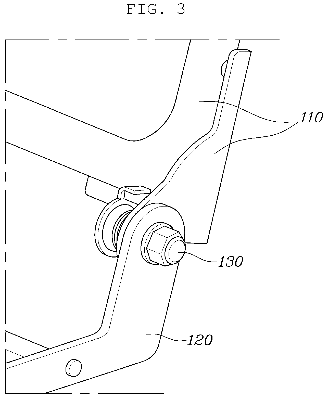 Patent US12496949 Figure 3 – Rear seat for vehicle