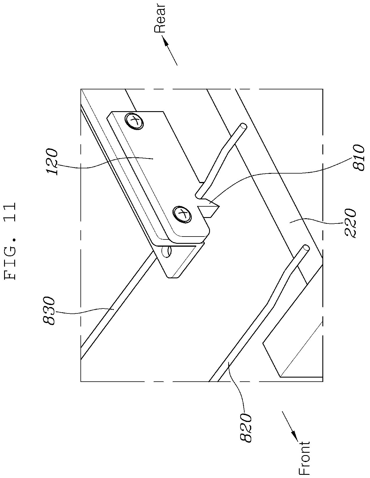 Patent US12496949 Figure 11 – Rear seat for vehicle