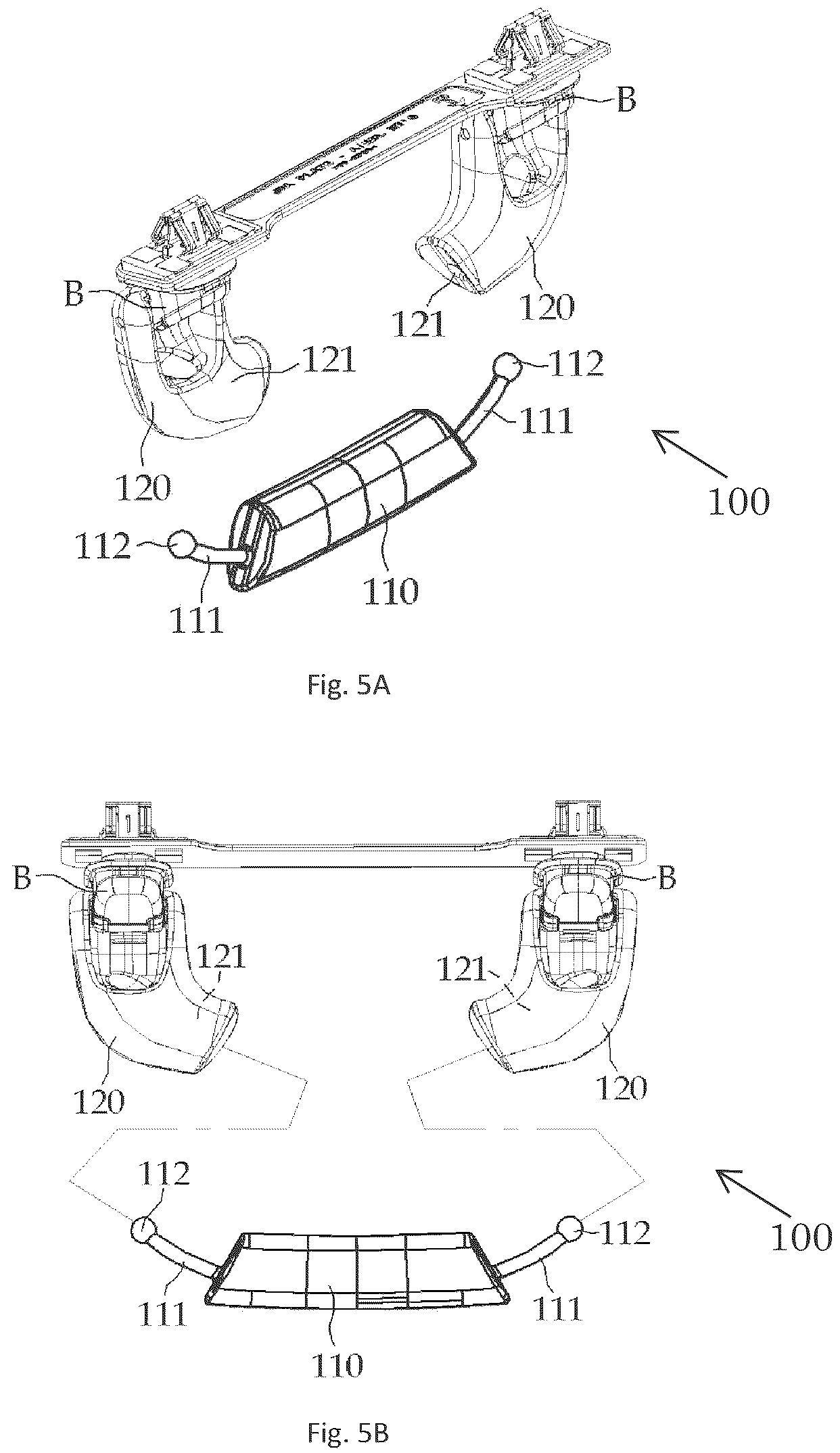 Patent US12496950 Figure 5 – Height adjustable assist handle for vehicle
