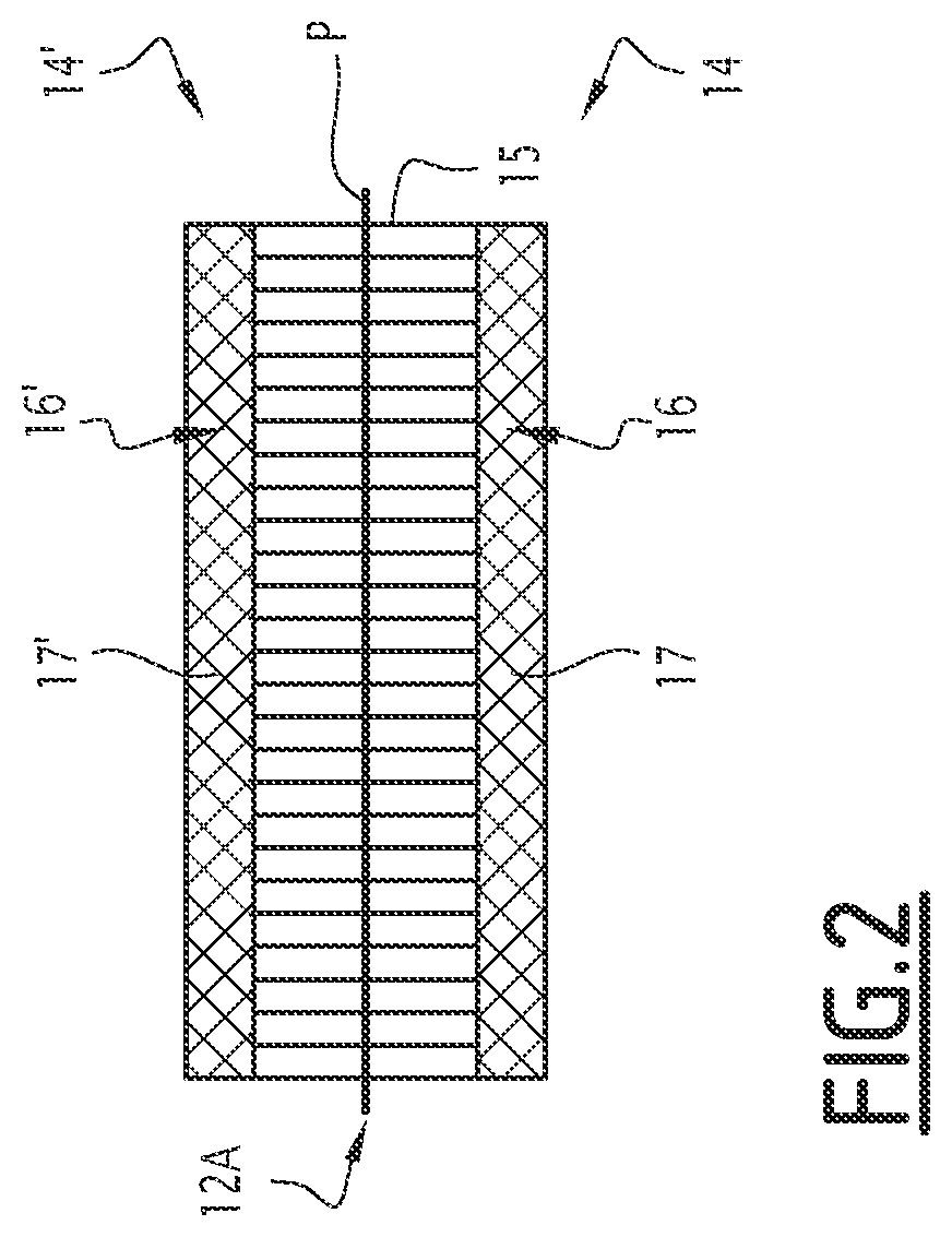 Patent US12496951 Figure 2 – Method for manufacturing inner linings from a sandwich structure
