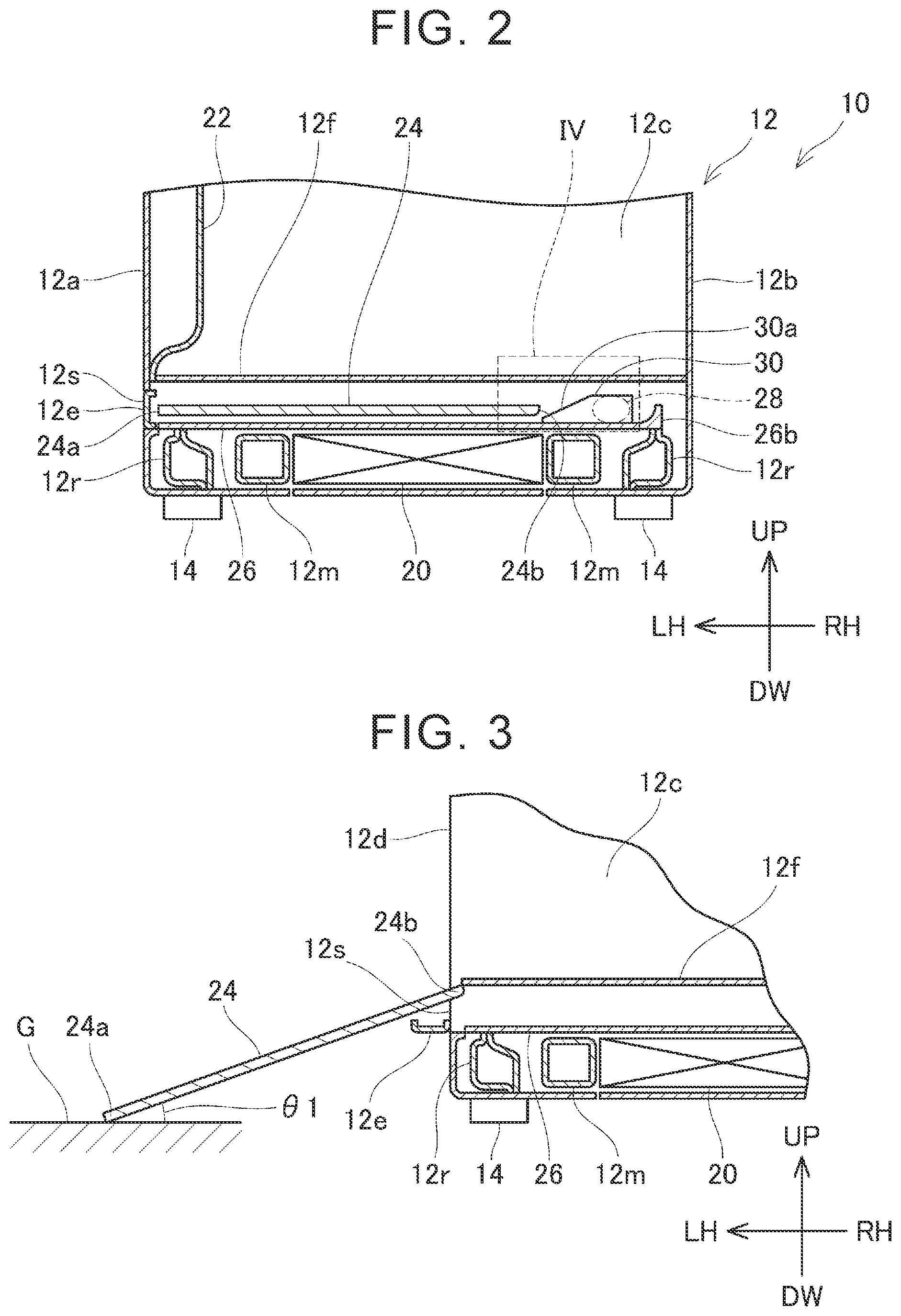 Patent US12496954 Figure 2 – Vehicle with telescopic boarding ramp