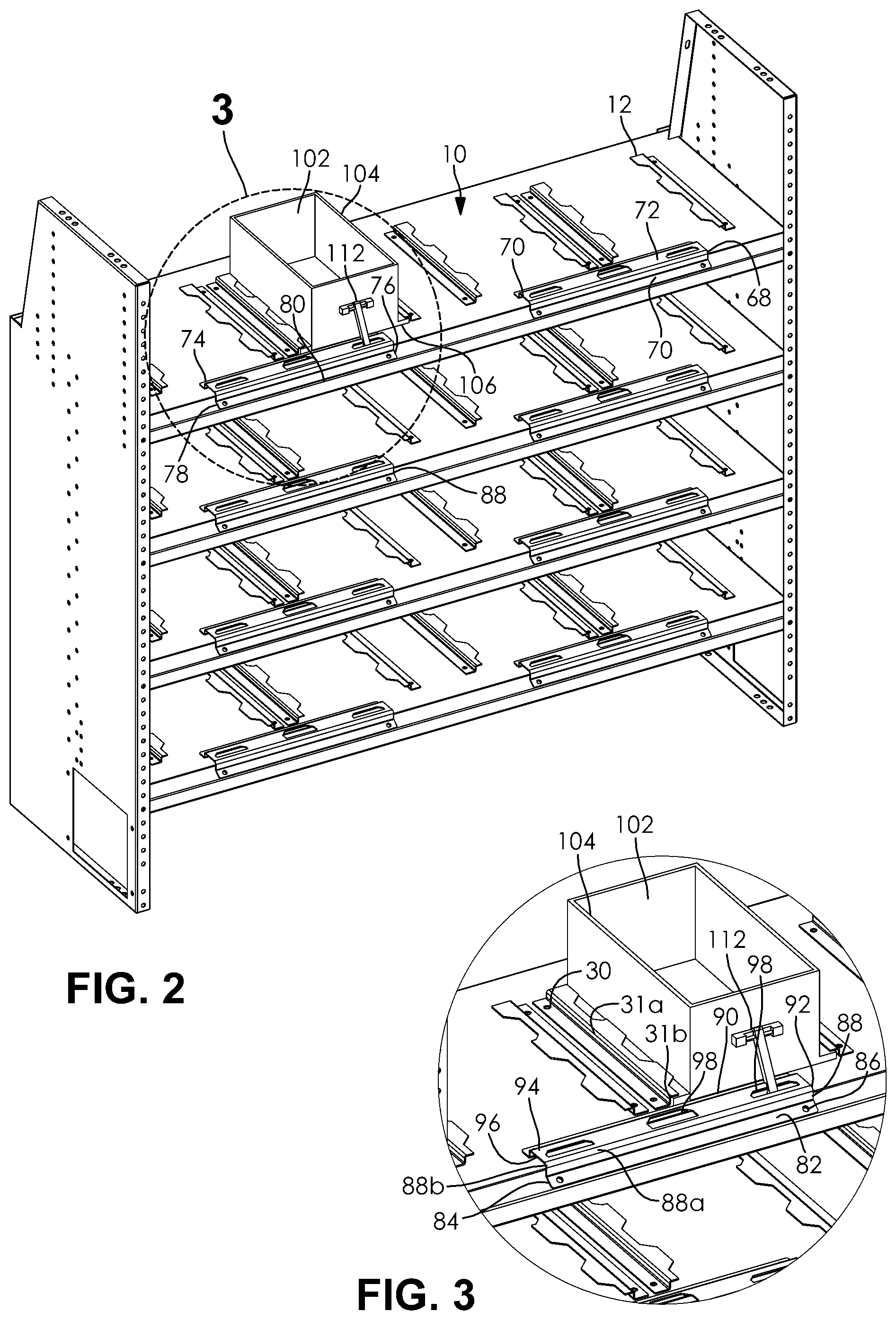 Patent US12496956 Figure 2 – Selective retention system