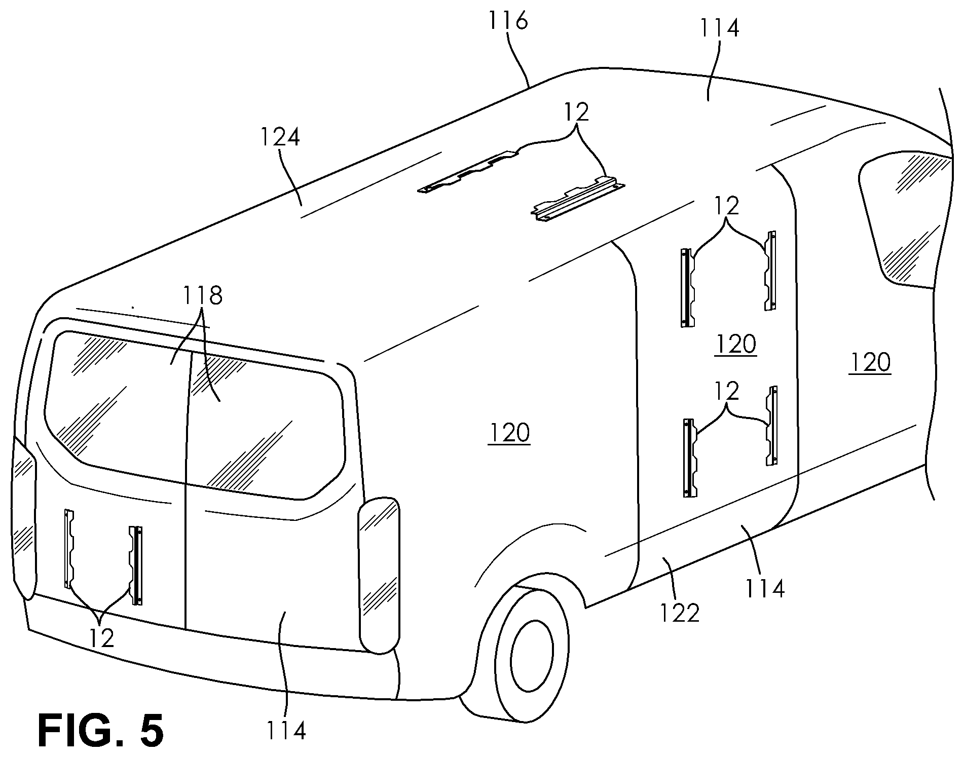 Patent US12496956 Figure 4 – Selective retention system