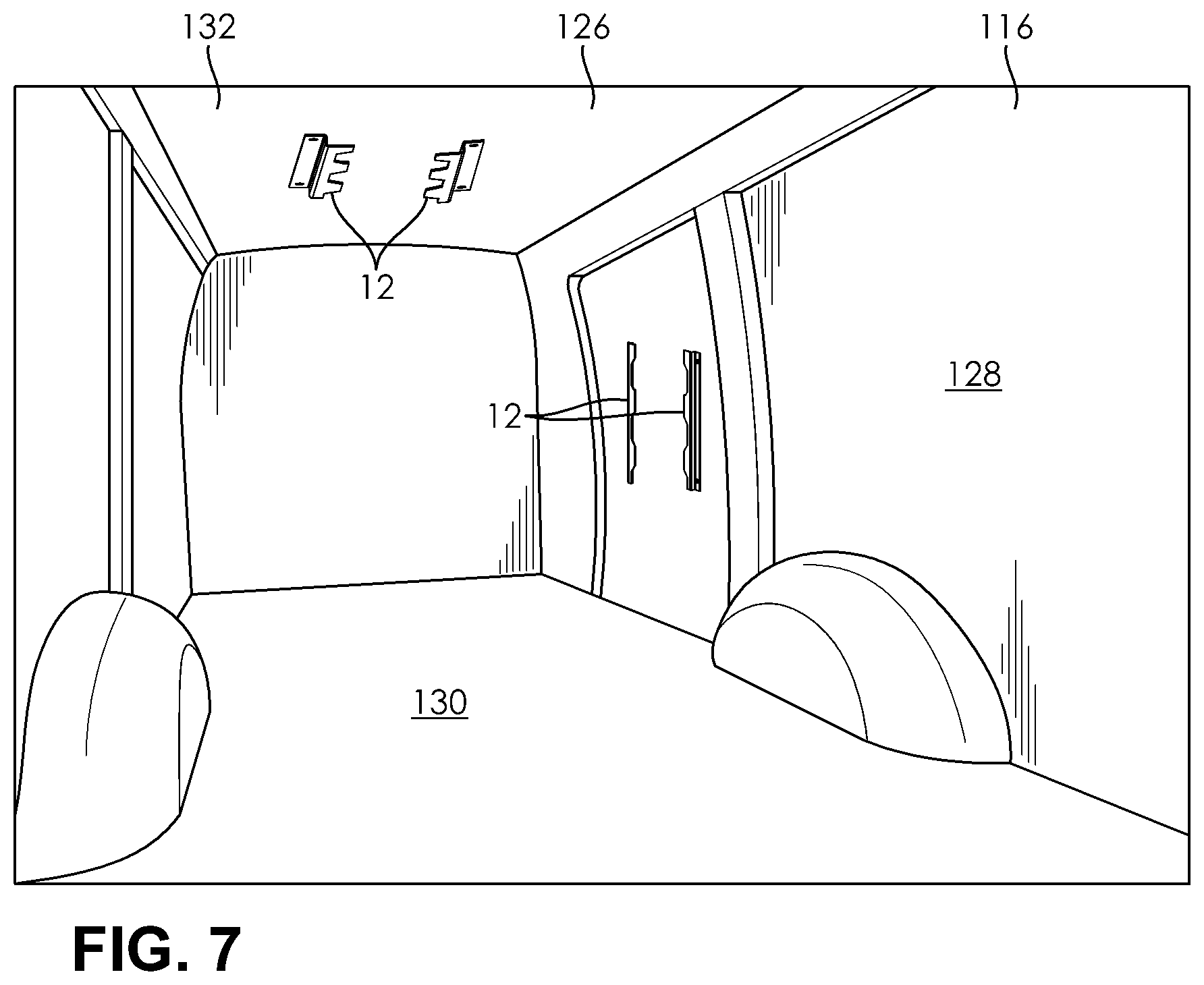 Patent US12496956 Figure 6 – Selective retention system