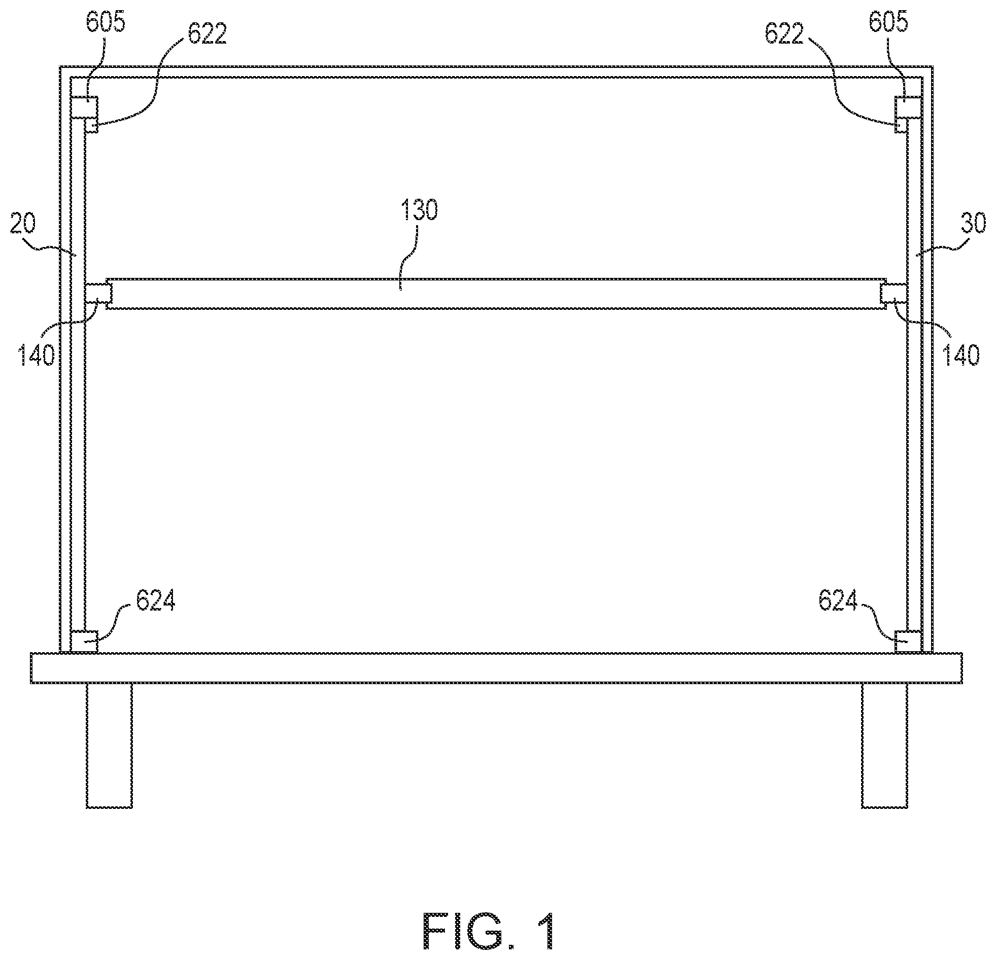 Patent US12496959 Figure 1 – Remotely adjustable captive beam system
