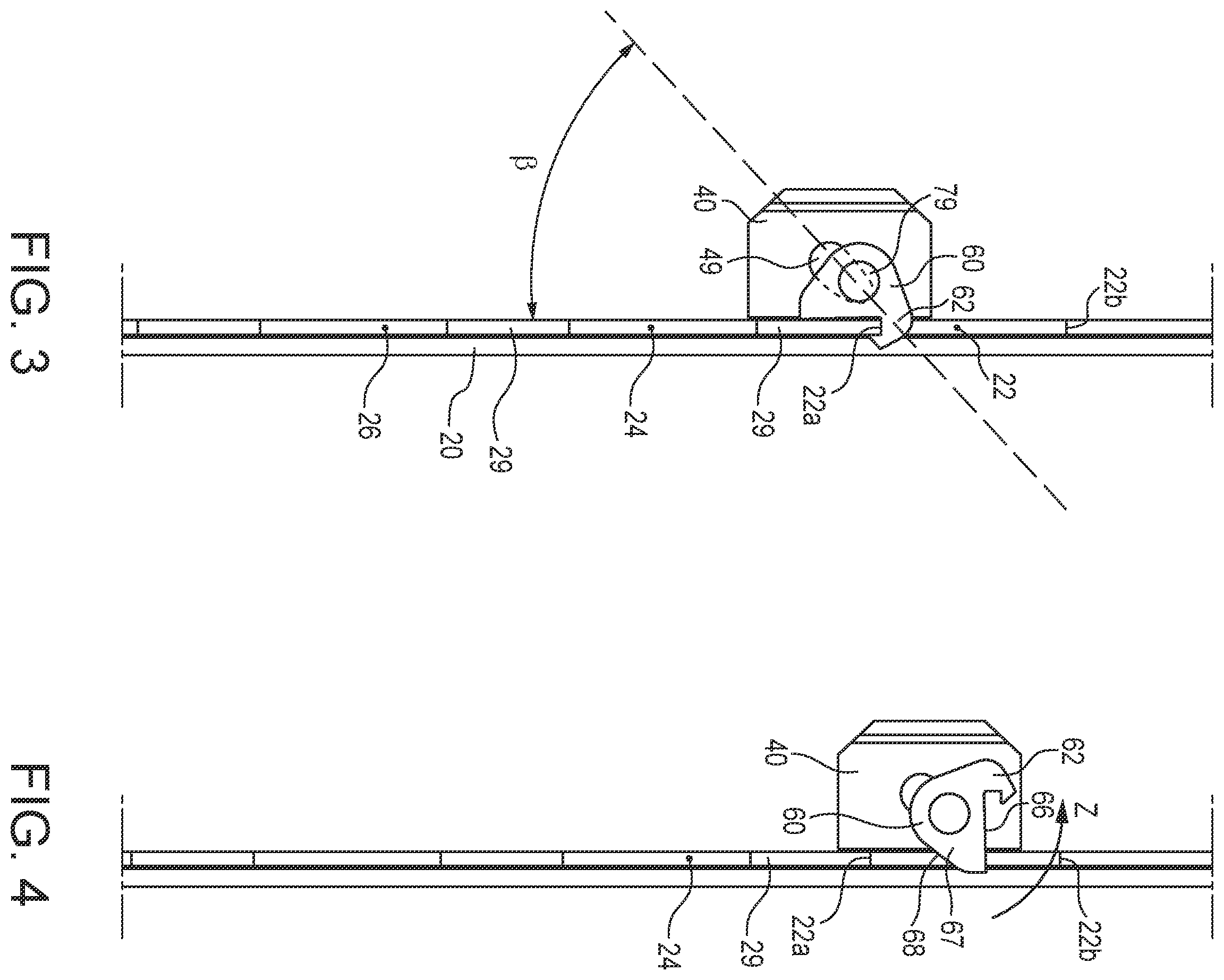 Patent US12496959 Figure 4 – Remotely adjustable captive beam system