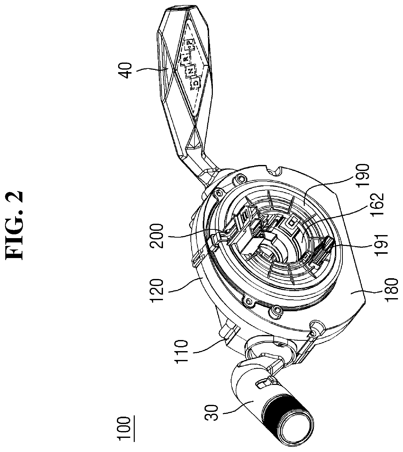 Patent US12496961 Figure 2 – Multi-function assembly for vehicle