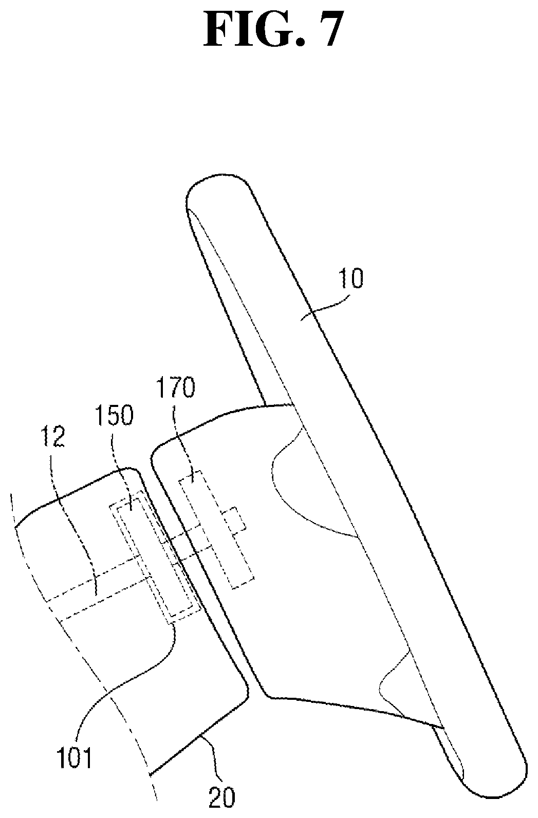 Patent US12496961 Figure 7 – Multi-function assembly for vehicle