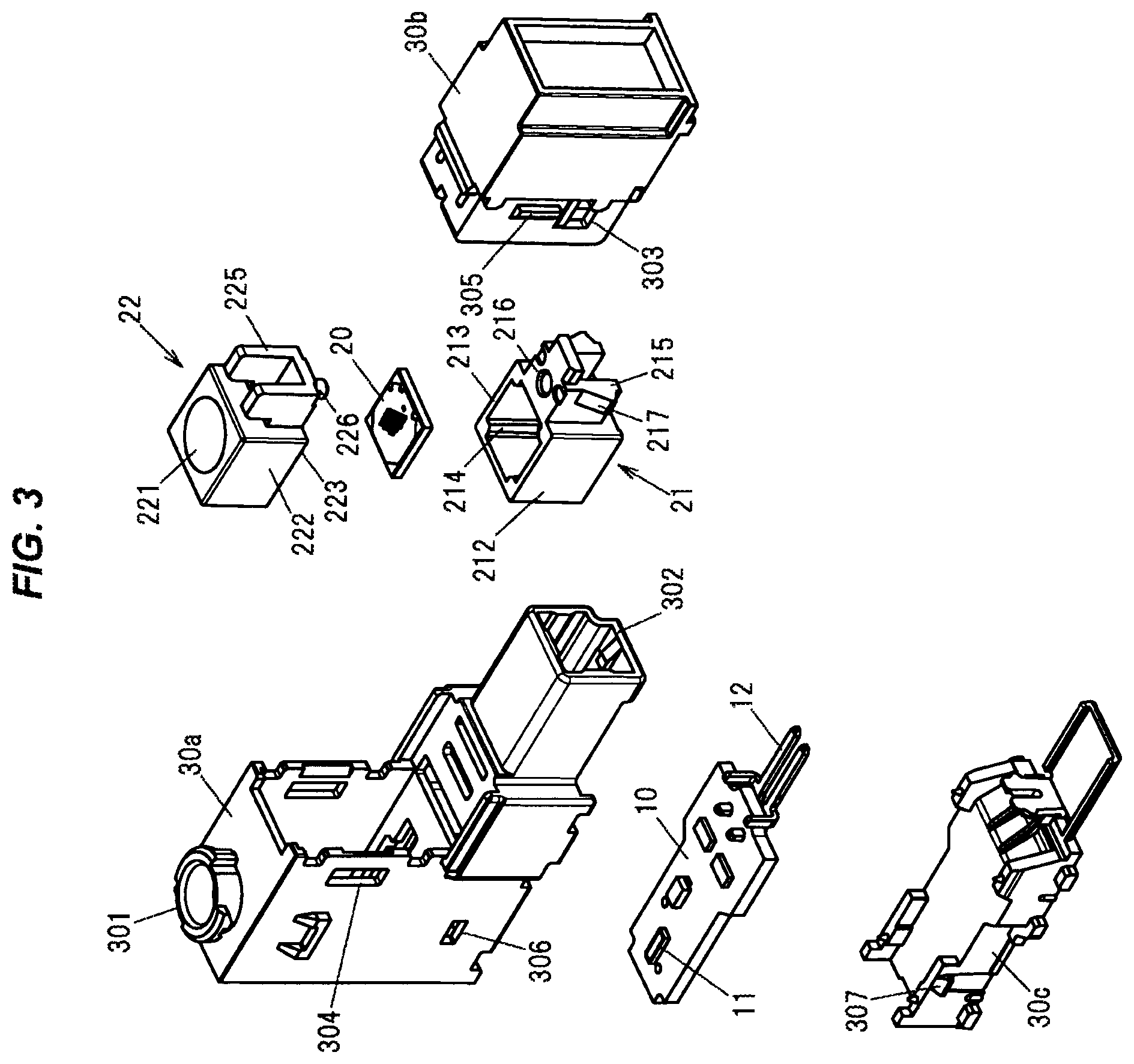 Patent US12496965 Figure 3 – Projector and design filter for projector projection