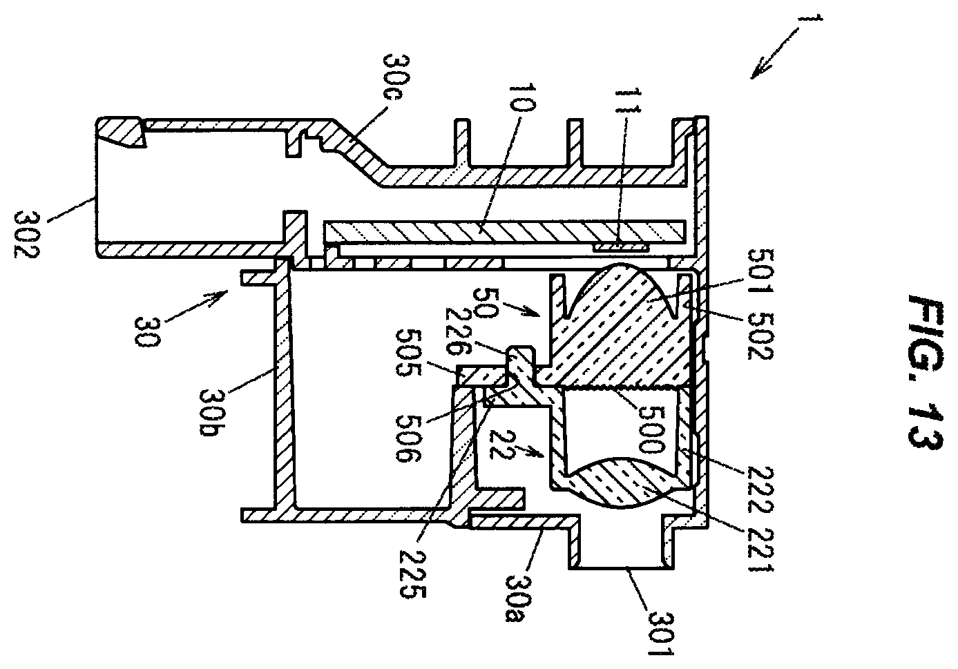 Patent US12496965 Figure 13 – Projector and design filter for projector projection