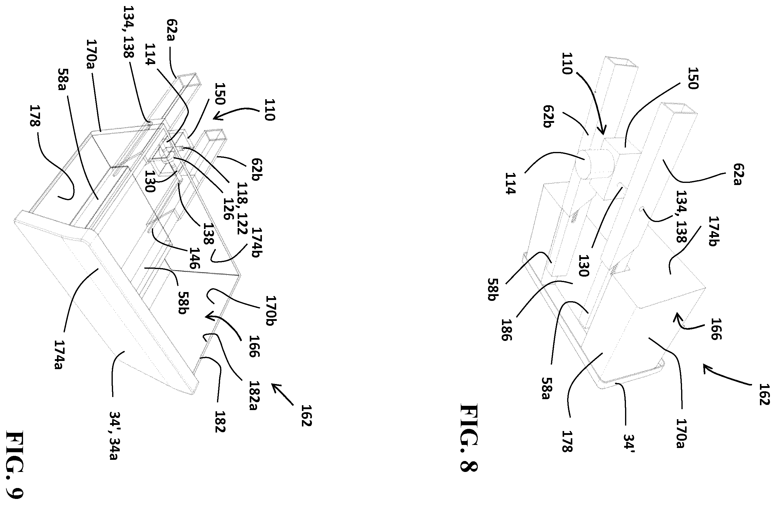 Patent US12496975 Figure 4 – Retractable composite bumper step assist and storage compartment