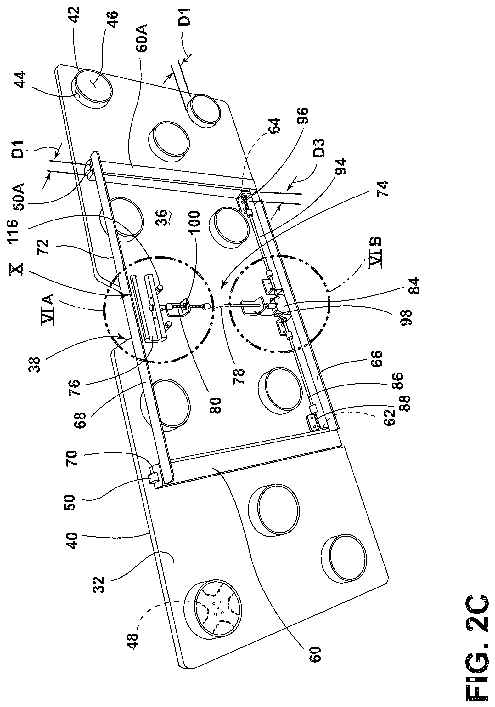 Patent US12496976 Figure 3 – Cargo floor
