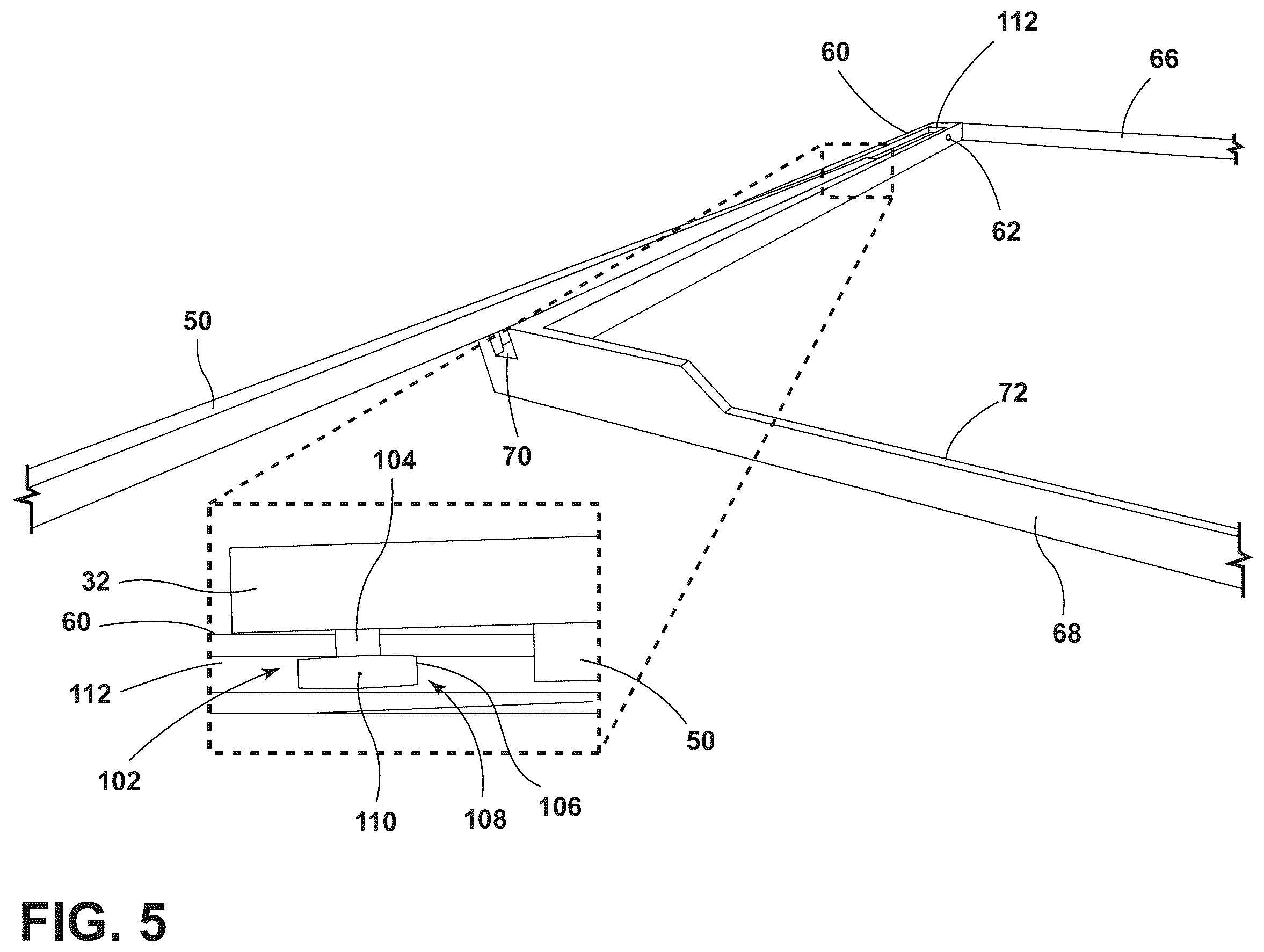 Patent US12496976 Figure 6 – Cargo floor