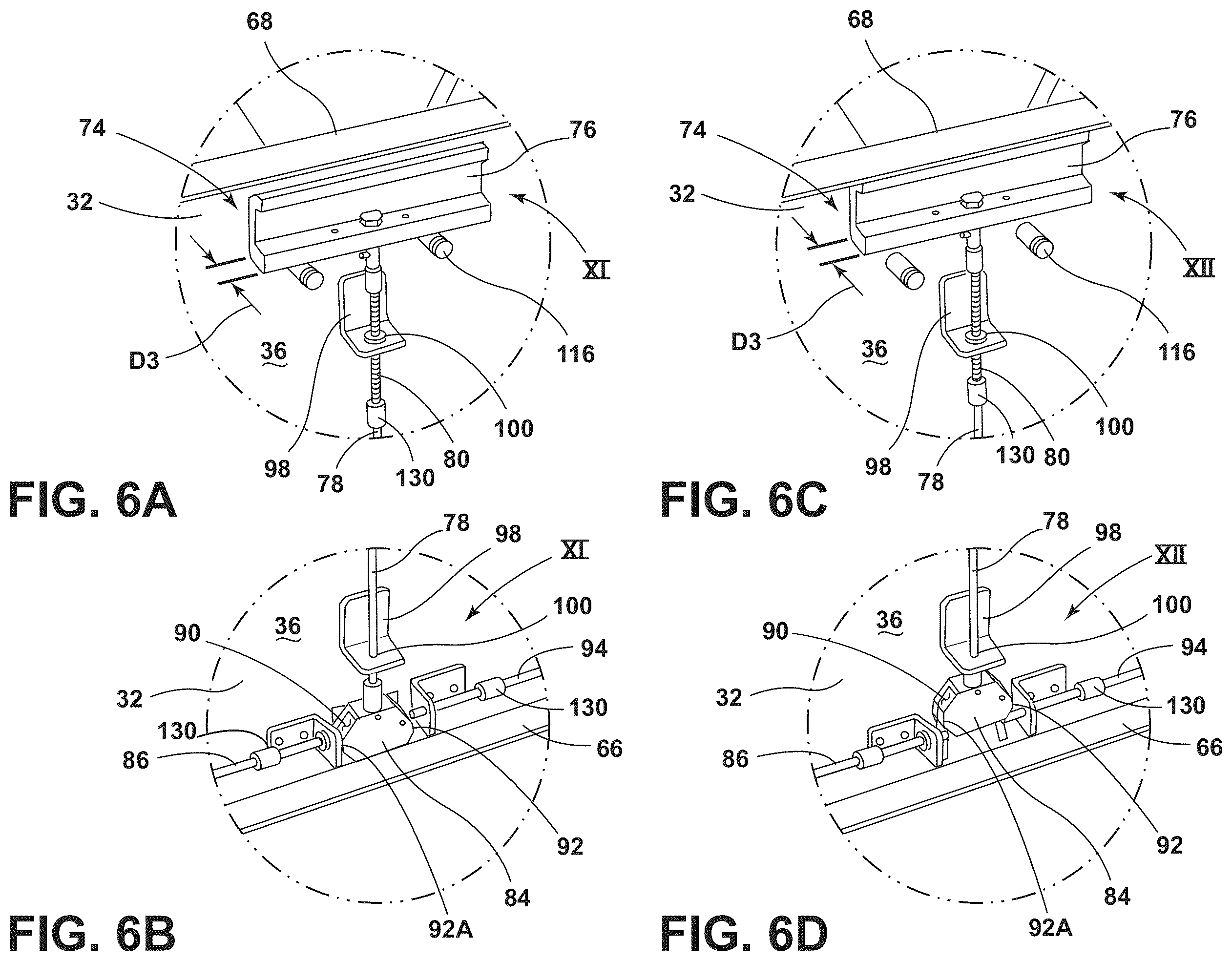 Patent US12496976 Figure 7 – Cargo floor